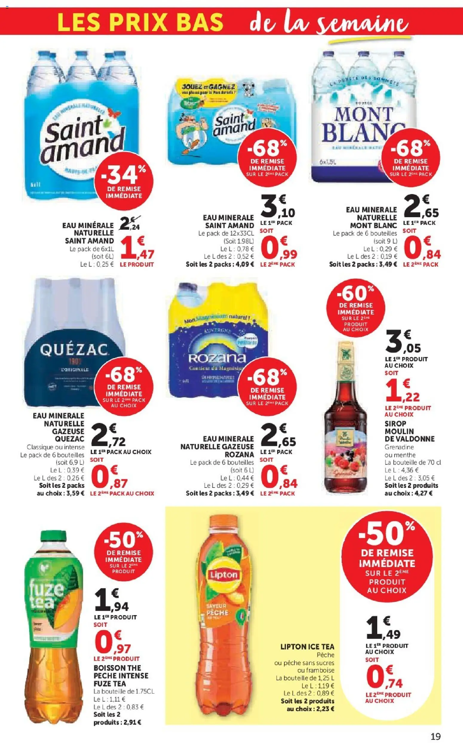 {H1} | Page: 19 | Produits: Framboise, Menthe, Pêche, Thé