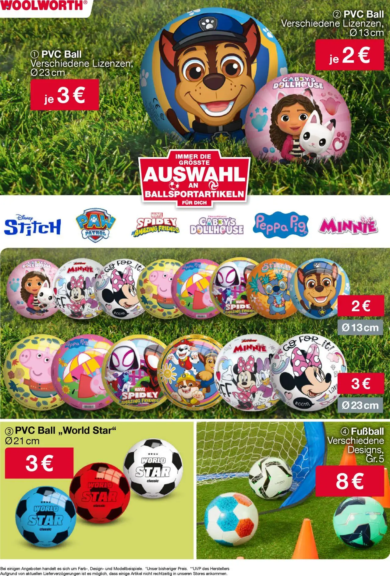 Woolworth Prospekt 	 - gültig ab dem 07.08.2025 | Seite: 17 | Produkte: Fußball