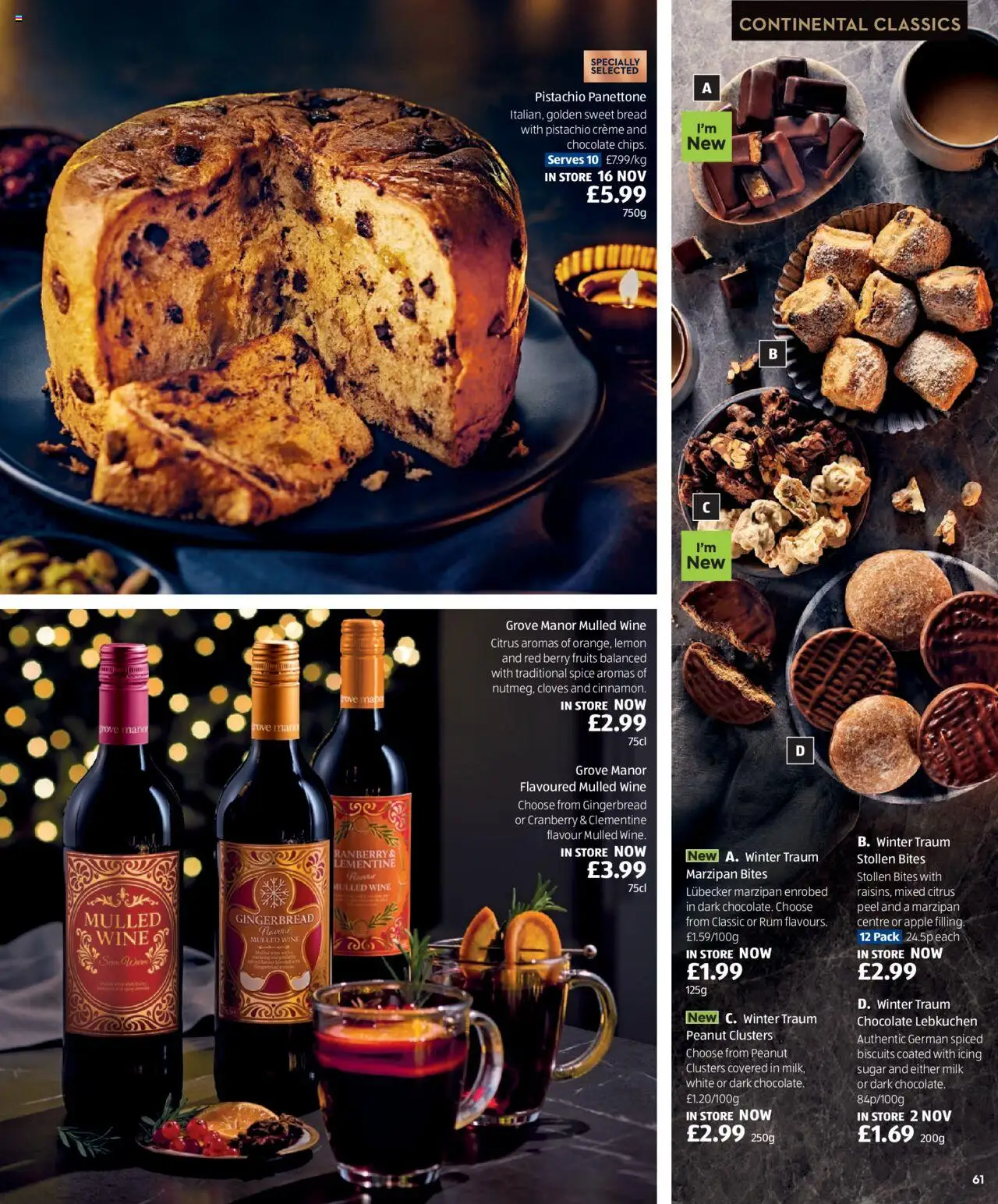 {H1} | Page: 61 | Products: Milk, Apple, Bread, Chocolate