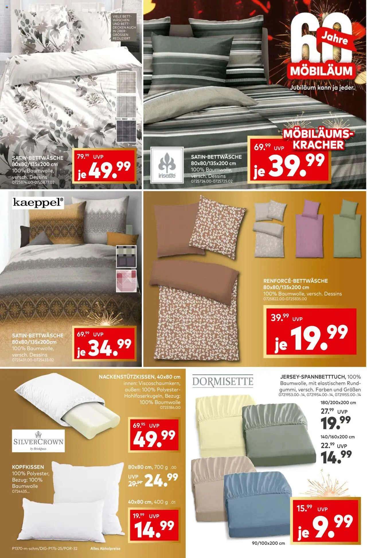 Porta! Aktueller Prospekt – gültig ab 08.09.2025 | Seite: 6 | Produkte: Bett, Kopfkissen