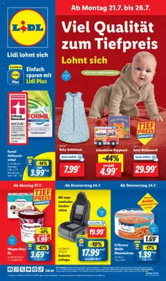 Lidl Prospekt 	 gültig ab dem 21.07.2025