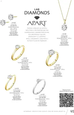 Pogląd oferty "Apart promocje" - ważna od 04.11.2025 | Strona: 97 | Produkty: Pierścionek