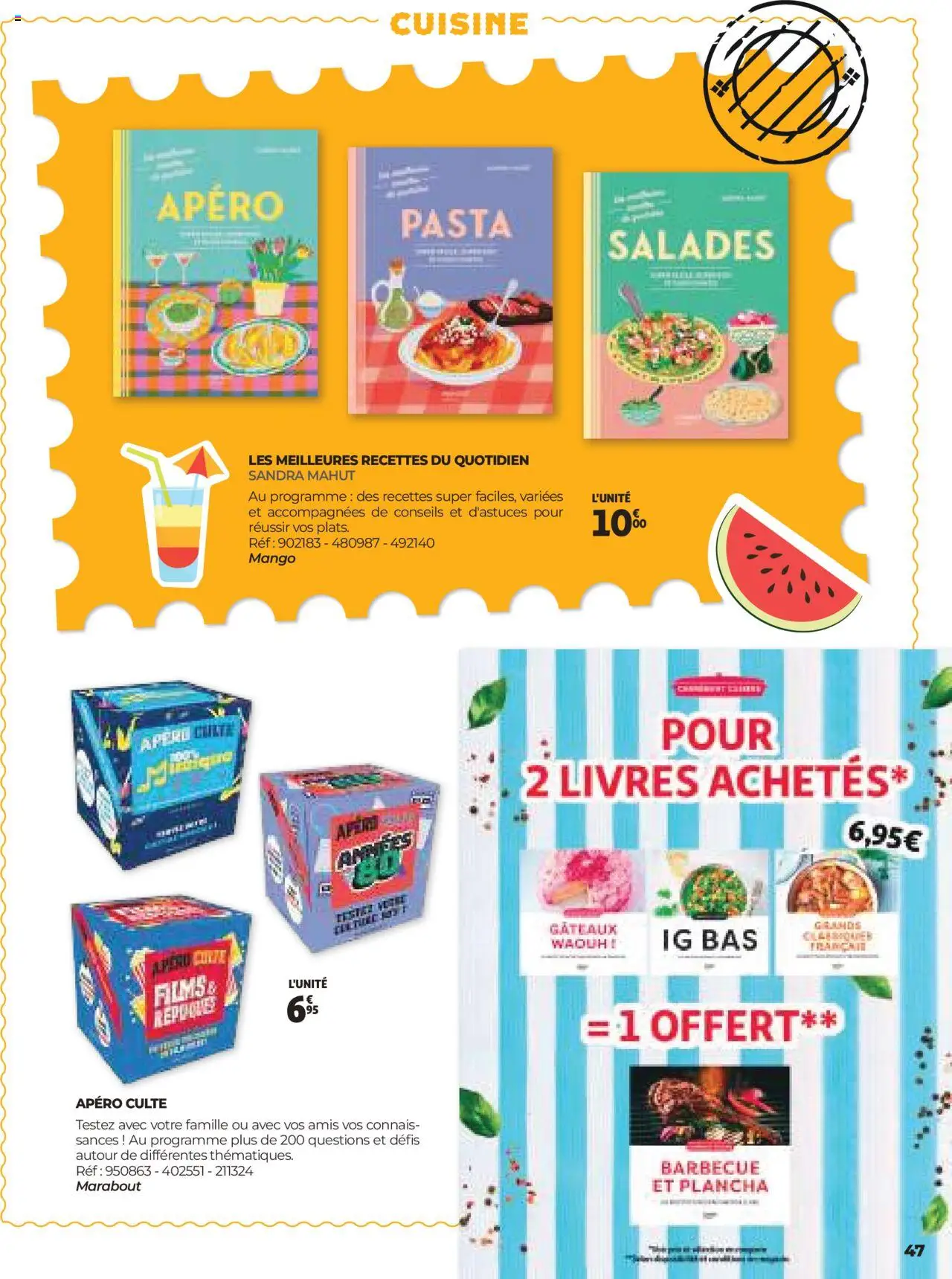  | Page: 47 | Produits: Plancha, Barbecue