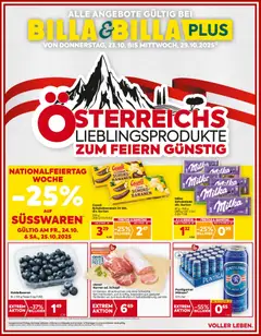 Billa Flugblatt - Kärnten ab 23.10.2025 gültig