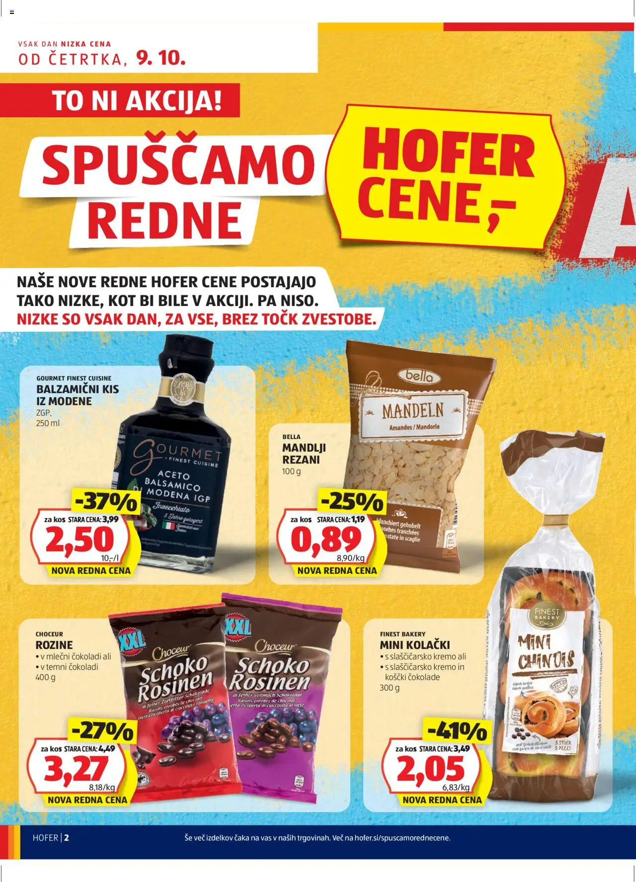 Hofer SI katalog | vrijedi od 09.10.2025 | Stranica: 2 | Proizvodi: Balsamico