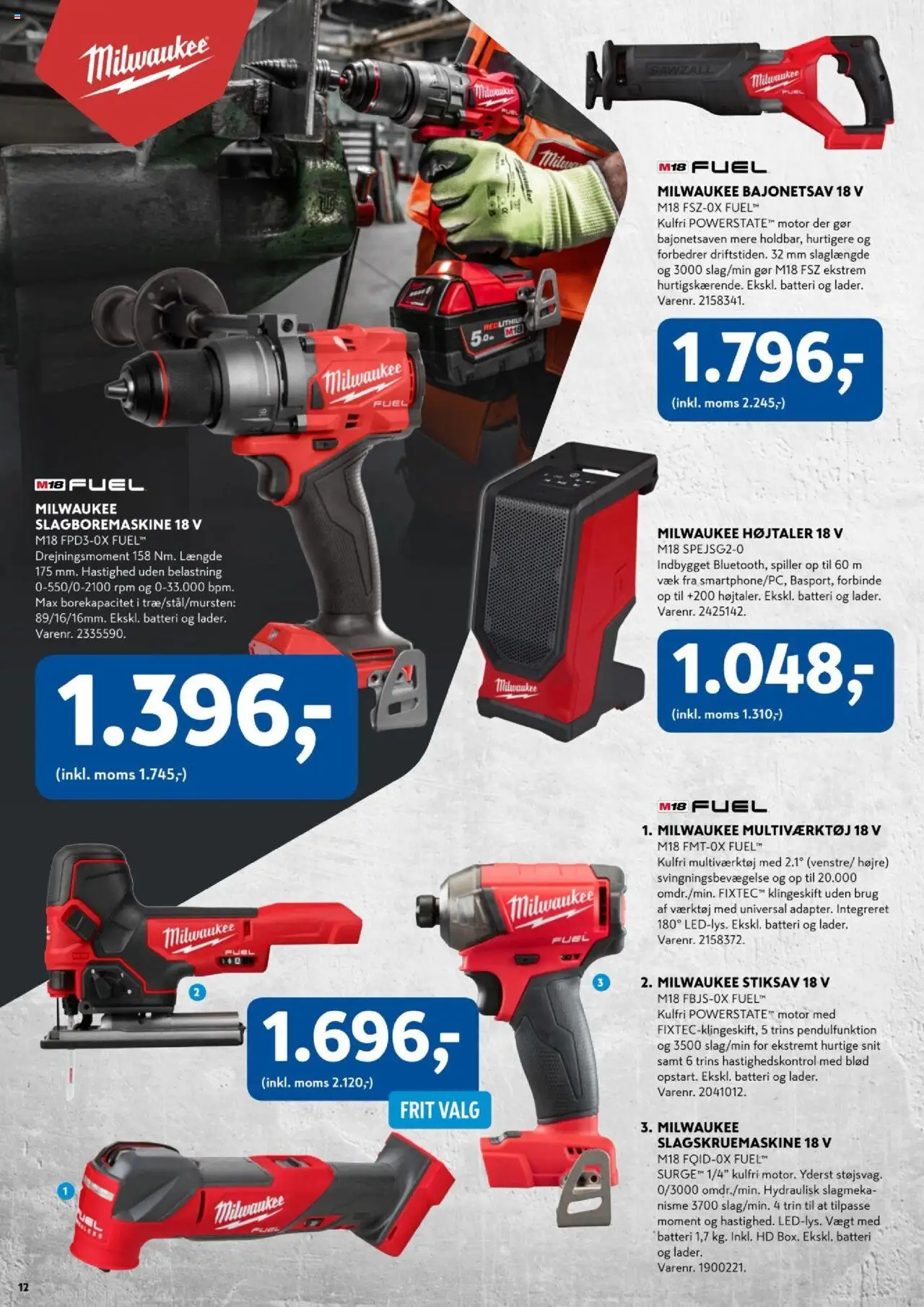 Davidsen Tilbudsavis gyldig fra 23.03.2025 | Side: 12 | Produkter: Batteri