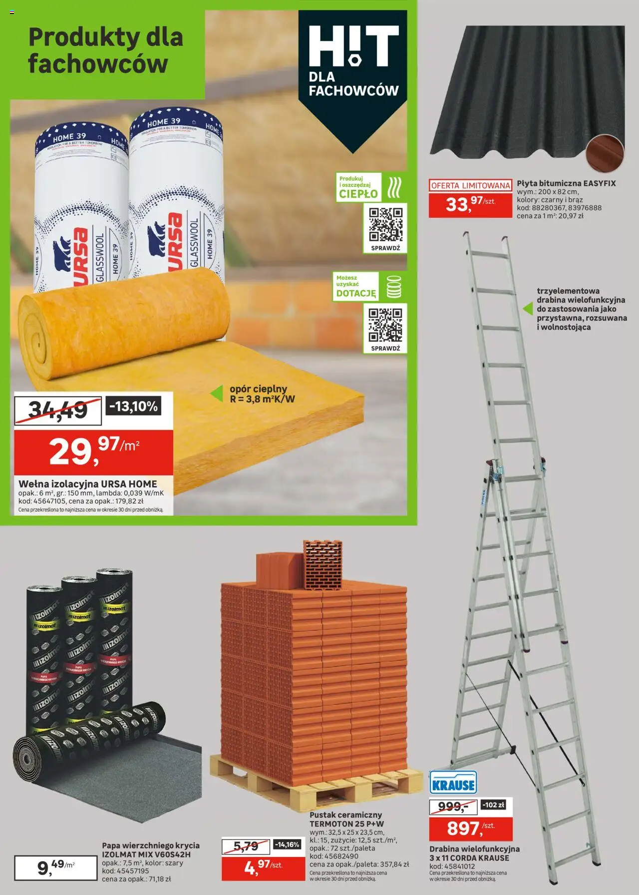 Leroy Merlin Gazetka od 06.08.2025 | Strona: 28 | Produkty: Drabina