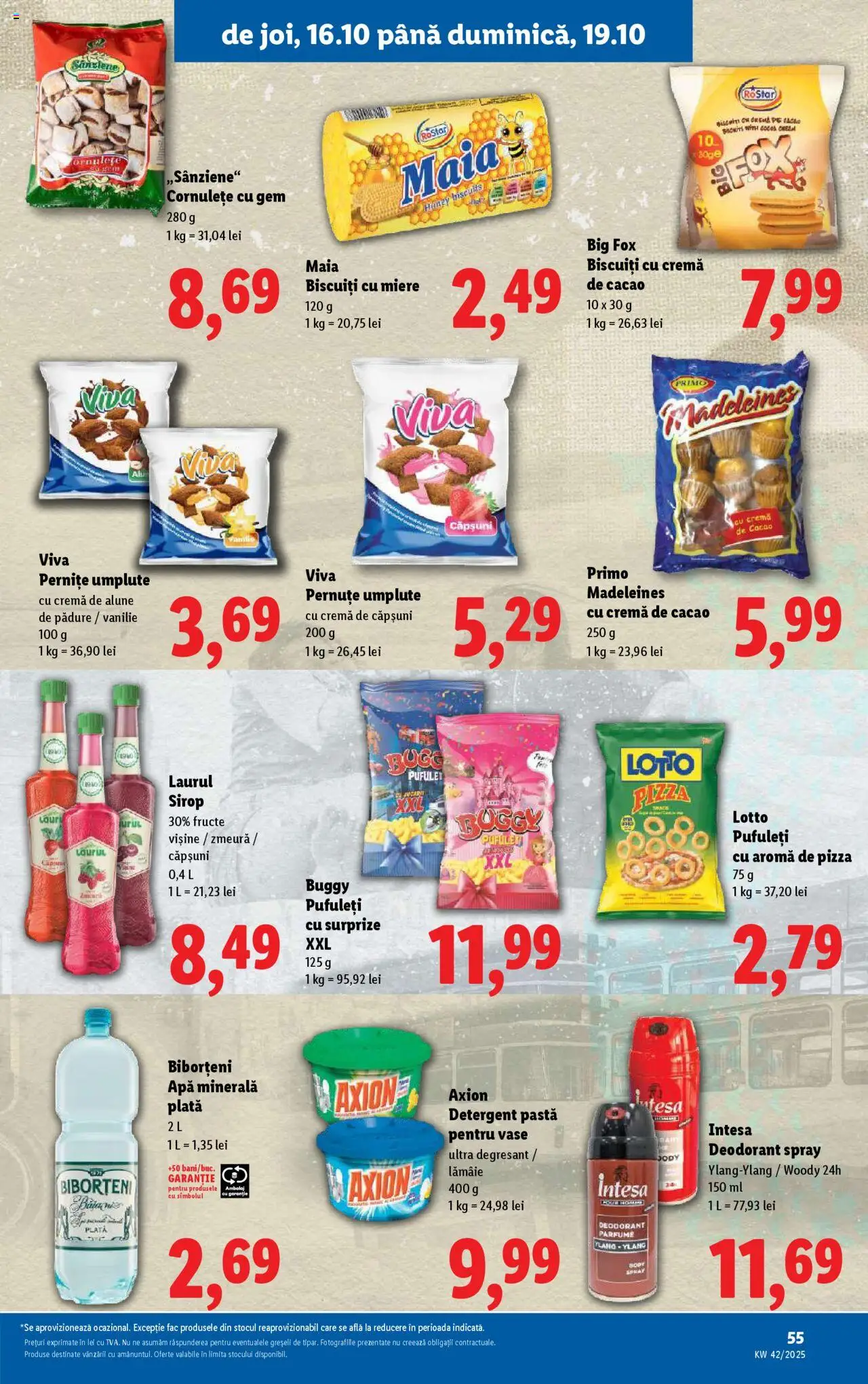 Noul catalog Lidl – valabil de la 13.10.2025 | Pagină: 55 | Produse: Căpșuni, Sirop, Fructe, Lămâie