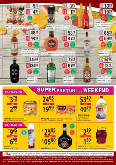 Ofertele CBA valabile de la 16.10.2025 | Pagină: 8 | Produse: Bere, Cocktail, Gin, Whiskey