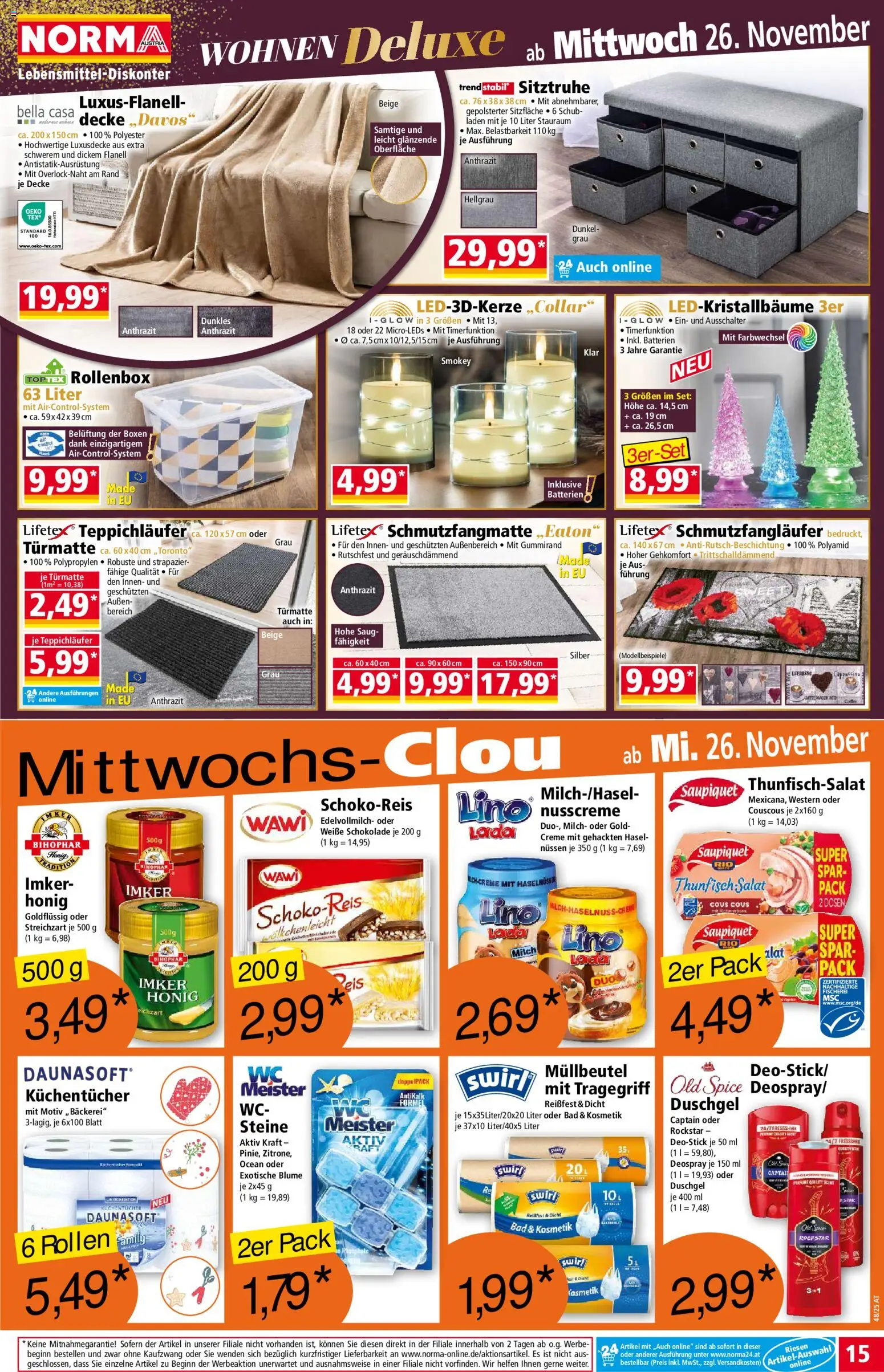 Norma - Black Friday gültig ab 24.11.2025 | Seite: 16 | Produkte: Libacomb, Bad, Milch, Duschgel