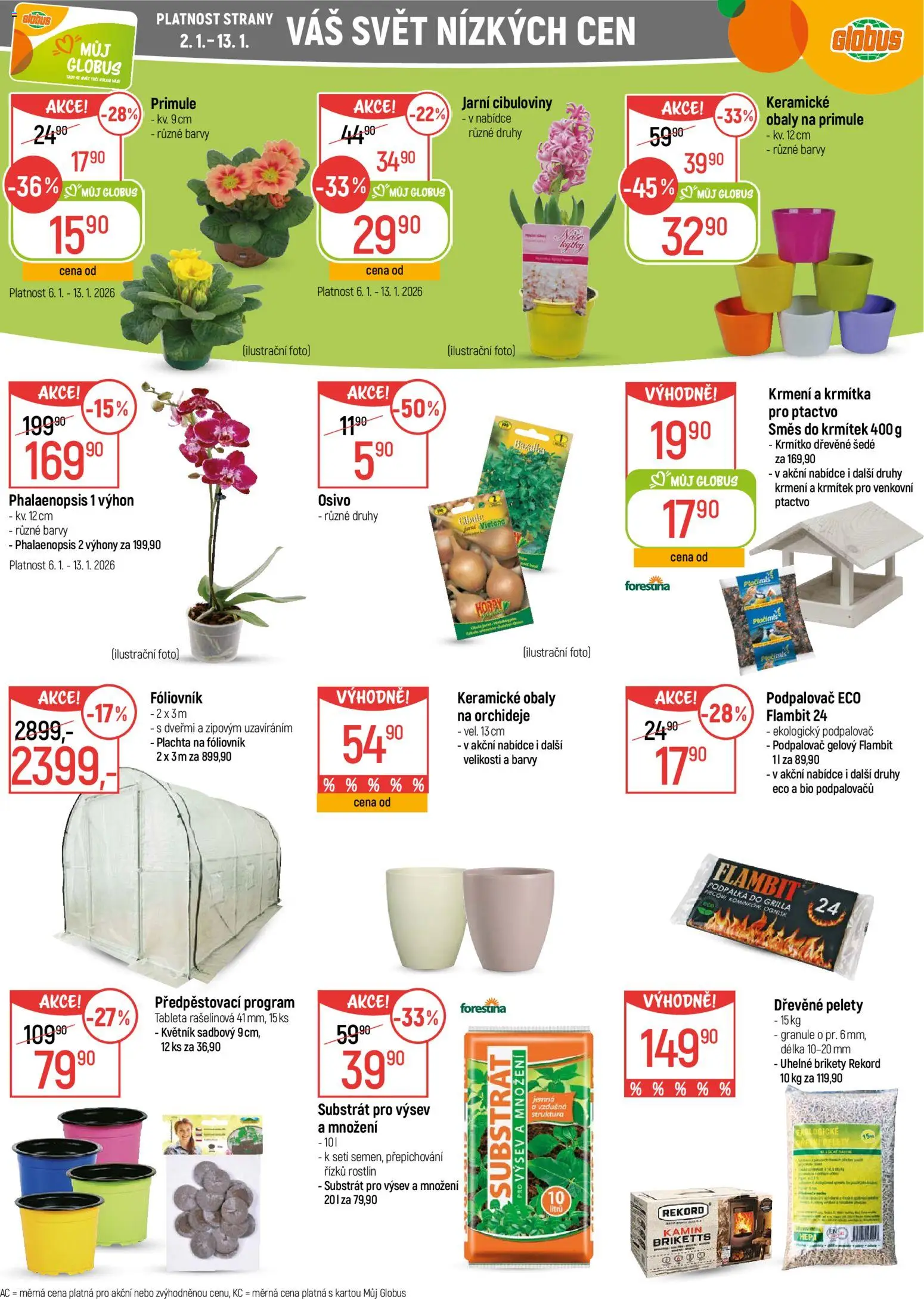 Globus leták - Praha Čakovice od 02.01.2026 | Strana: 27 | Produkty: Granule, Fóliovník, Kytky, Barvy