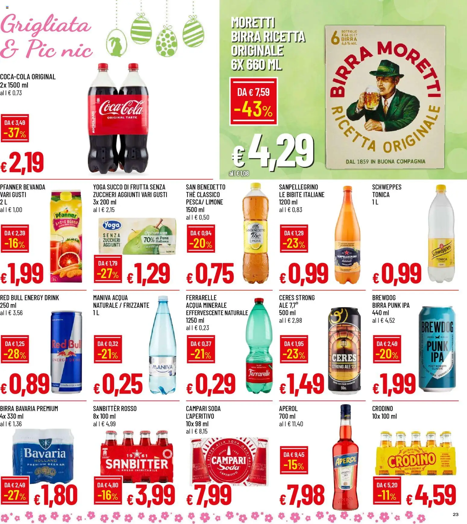 Volantino Galassia del 26.03.2026 | Pagina: 23 | Prodotti: Limone, The, Bibite, Red Bull