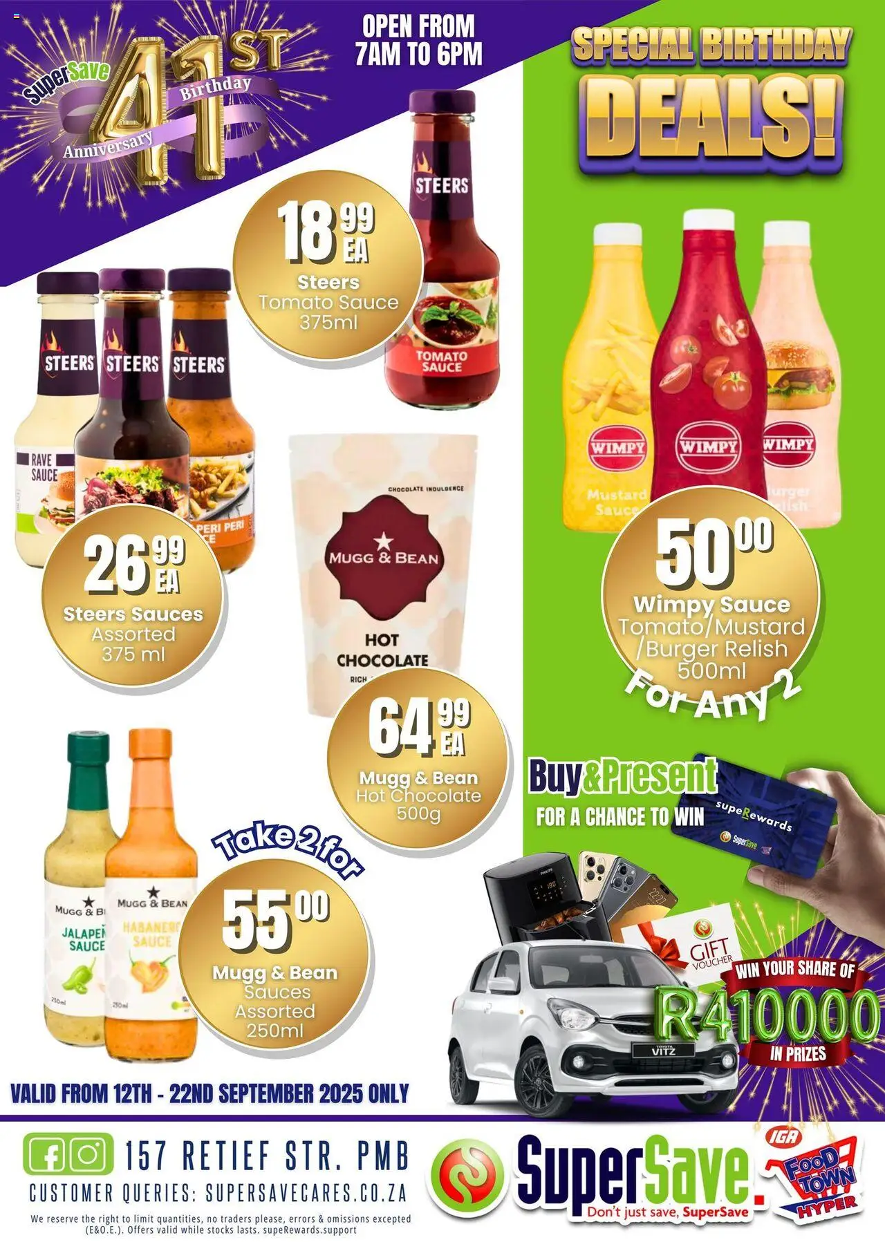 New Super Save catalogue – valid from 16.09.2025 | Page: 20 | Products: Hot chocolate, Chocolate, Sauces, Sauce