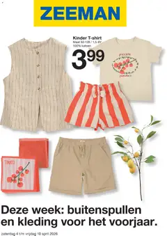Zeeman folder - Voorbeeld van een folder van Zeeman, geldig van 04.04.2026