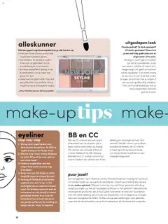  | Pagina: 32 | Producten: Concealer, Oogschaduw, Eyeliner, Crème