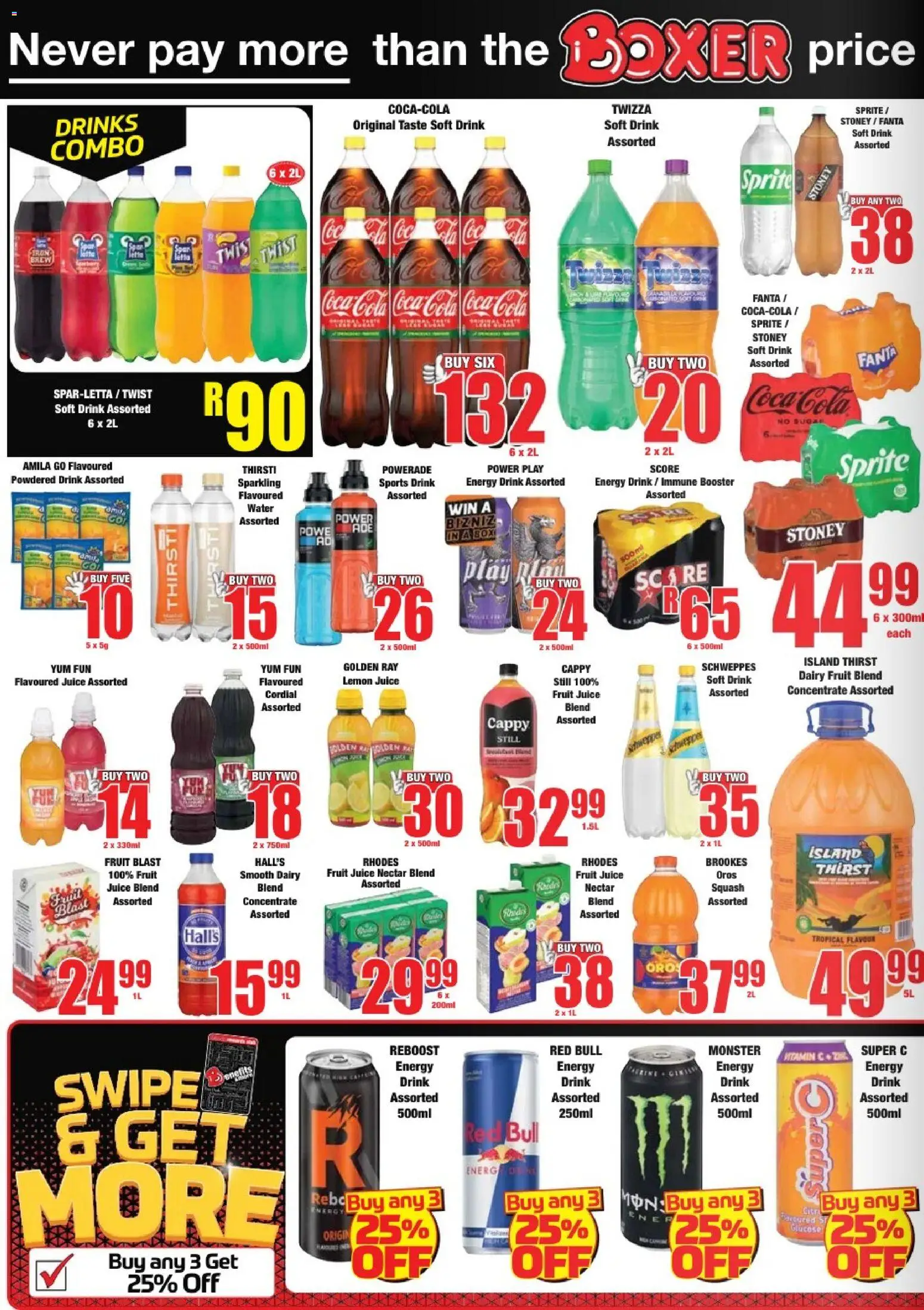 New Boxer catalogue – valid from 23.02.2026 | Page: 6 | Products: Box, Sprite, Stoney, Water