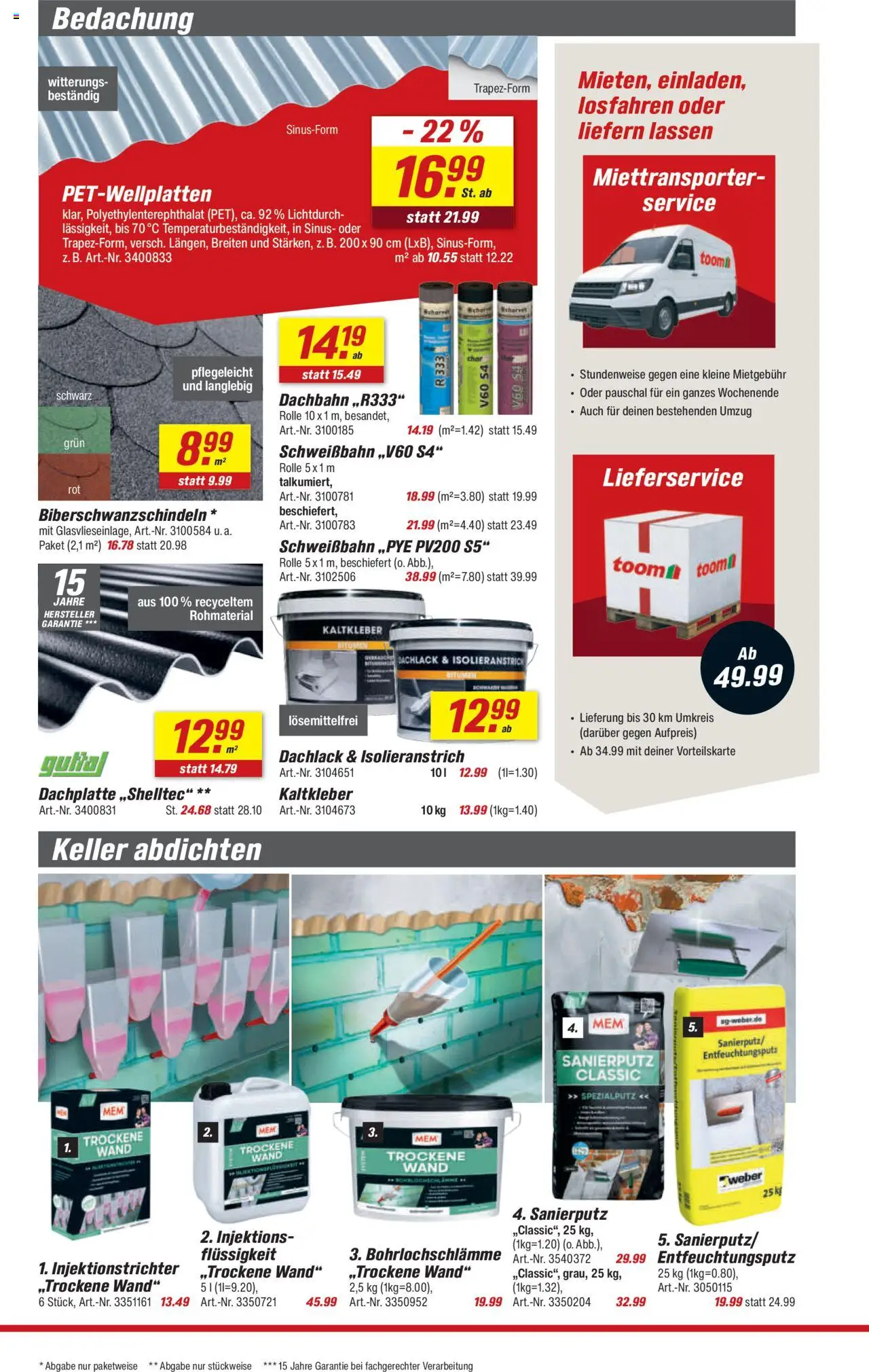 Toom Baumarkt Prospekt 	 – gültig ab 27.09.2025 | Seite: 4