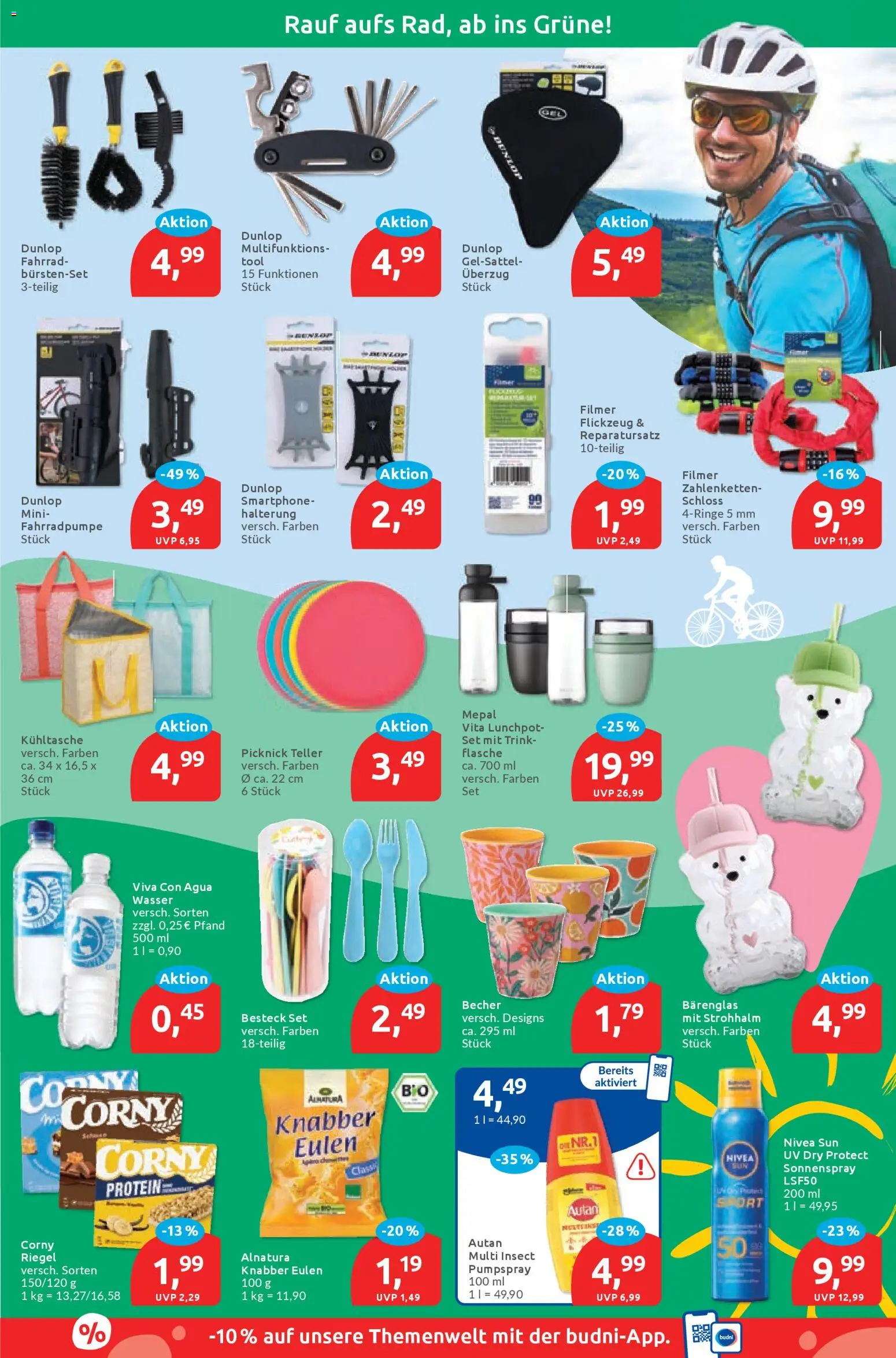 Budni Prospekt – gültig ab 20.04.2026 | Seite: 7 | Produkte: Wasser, Smartphone