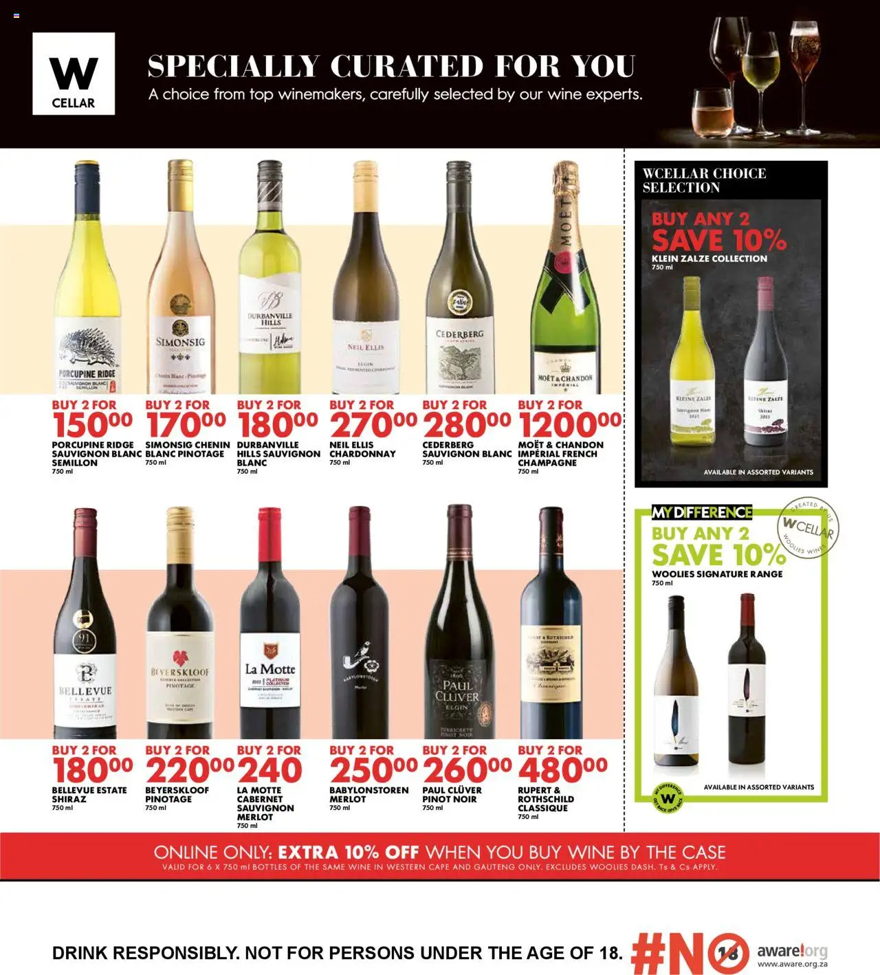 New Woolworths catalogue – valid from 06.10.2025 | Page: 6 | Products: Case, Wine