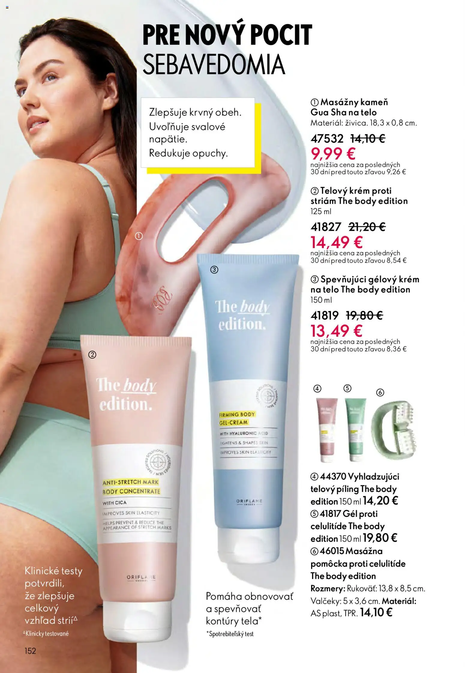 Nové Oriflame akcie – leták je platný od 11.02.2026 | Strana: 152 | Produkty: Telový krém, Krém