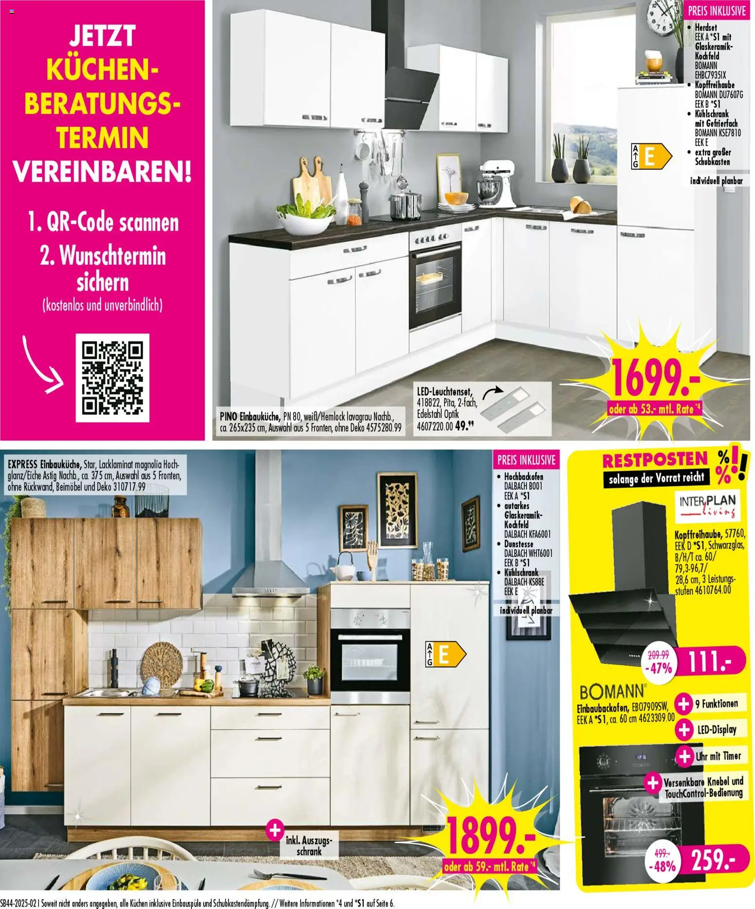SB Möbel Boss Prospekt - Mainz	 – gültig ab 25.10.2025 | Seite: 2 | Produkte: Schrank, Kühlschrank, Kuchen, Uhr