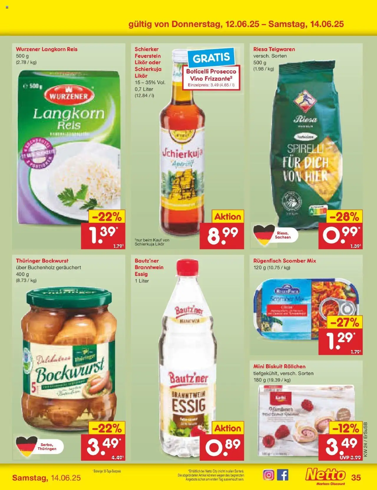 Netto Marken-Discount prospekt Erfurt	 - gültig ab dem 10.06.2025 | Seite: 53