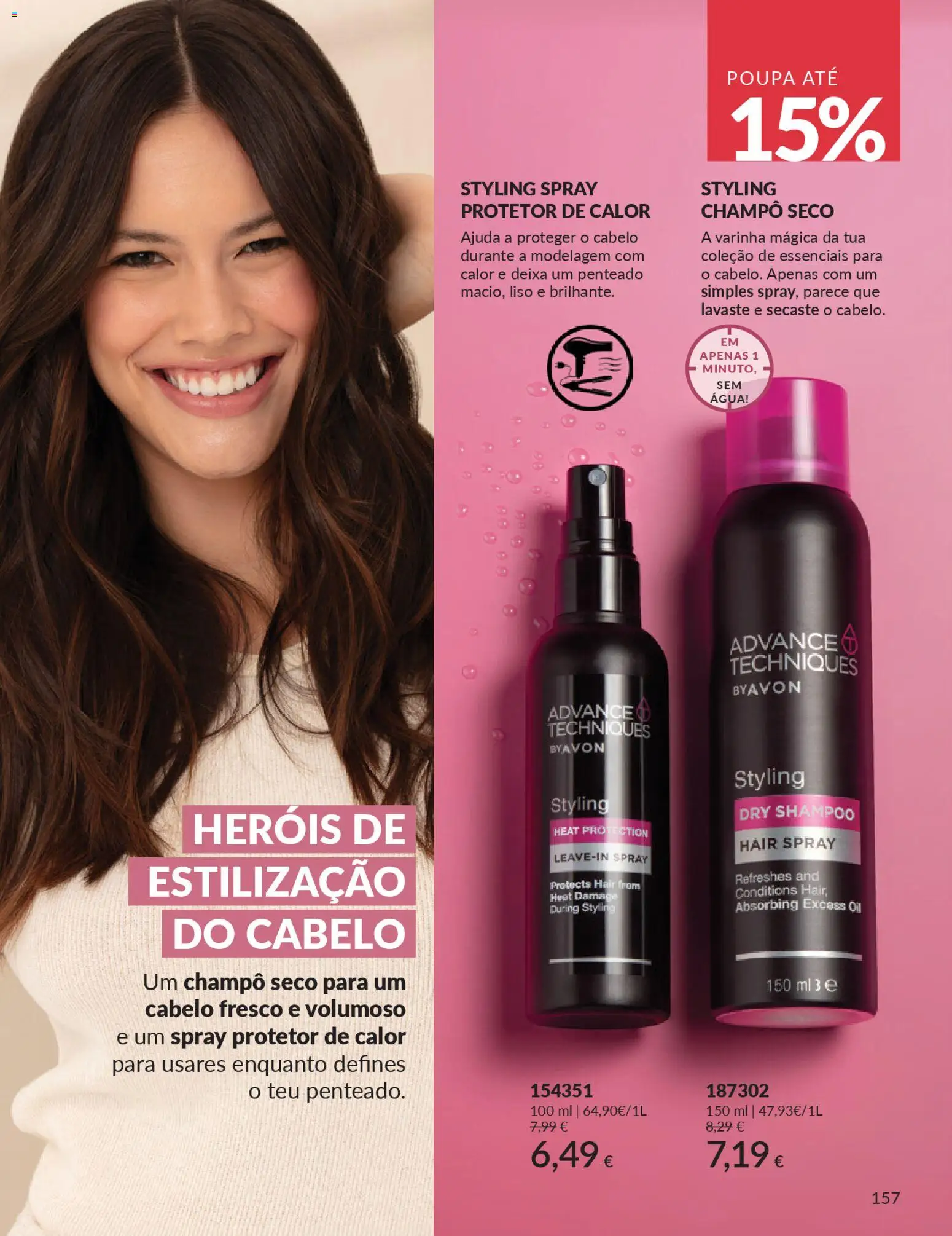 Catálogo Avon Campanha 1 │ válido de 01.01.2026 | Página: 157 | Produtos: Agua, Shampoo