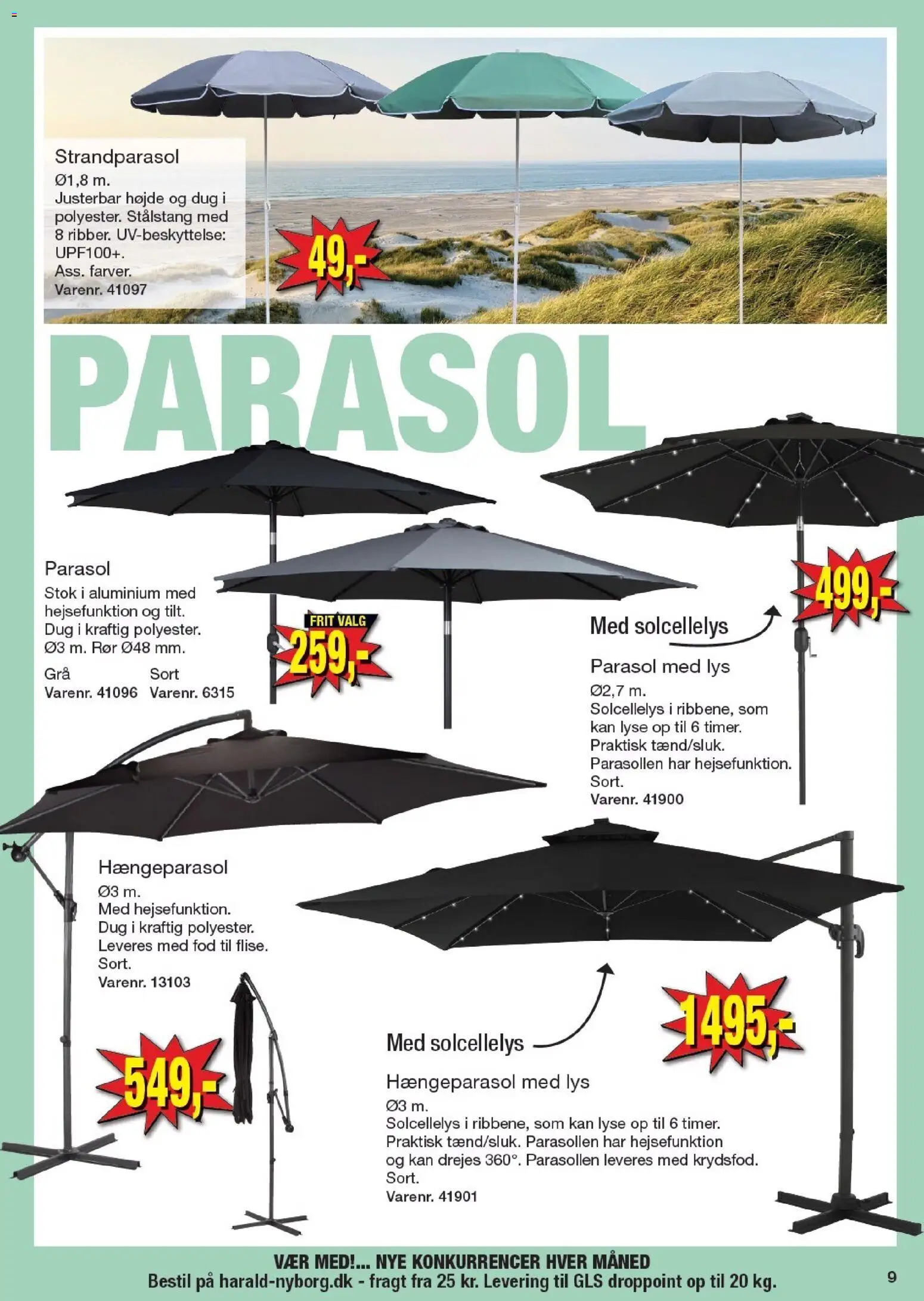 Harald Nyborg tilbudsavis – gyldig fra 23.04.2026 | Side: 83 | Produkter: Søm, Parasol