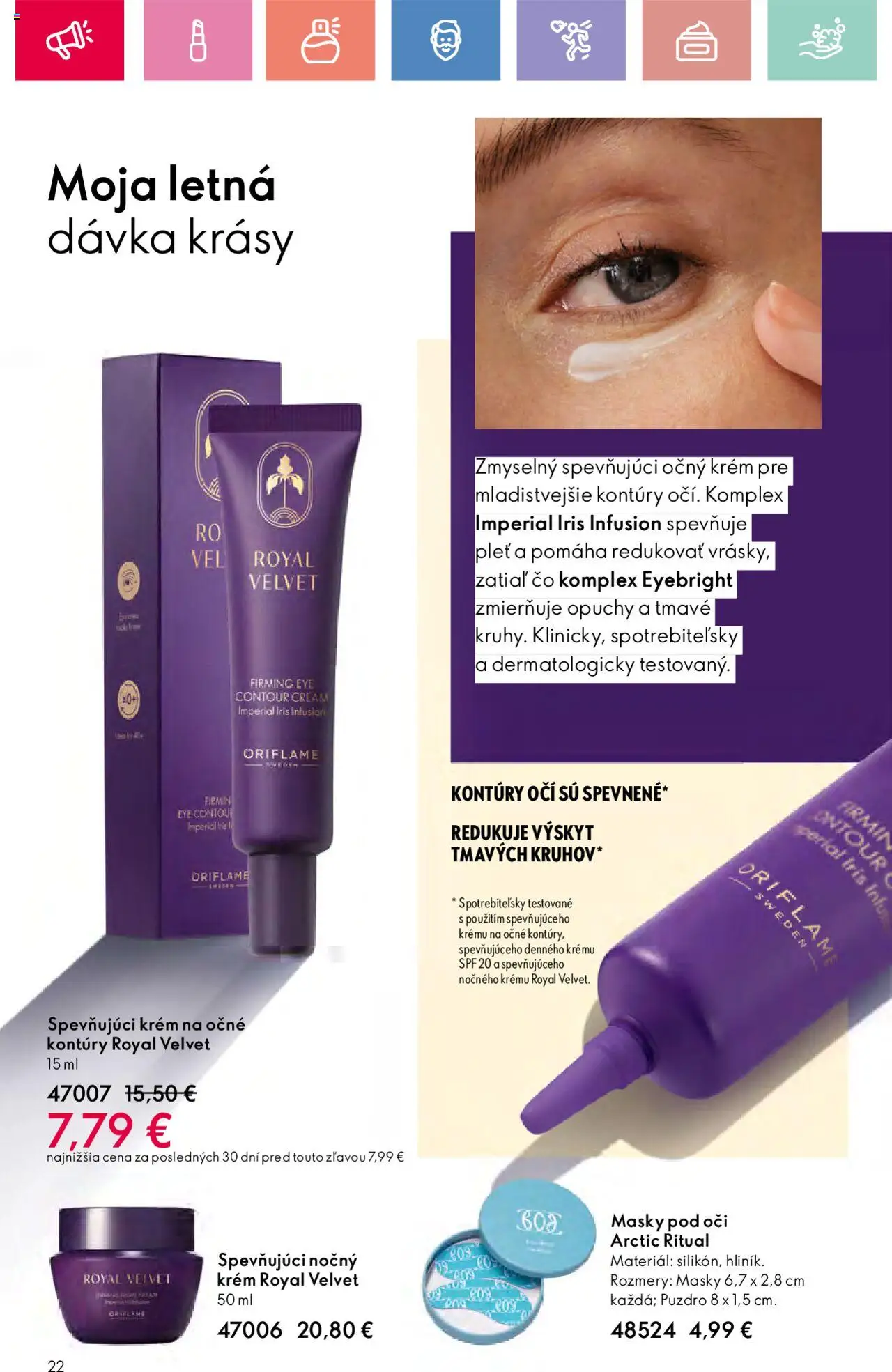 Katalóg Oriflame 10 2025 │ platný od 06.07.2025 | Strana: 22 | Produkty: Krém, Puzdro