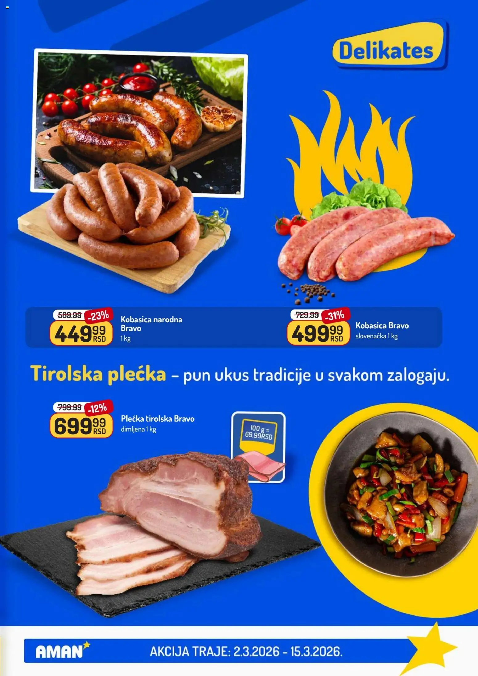 Aman katalog - važi od 02.03.2026 | Strana: 5 | Proizvode: Kobasica