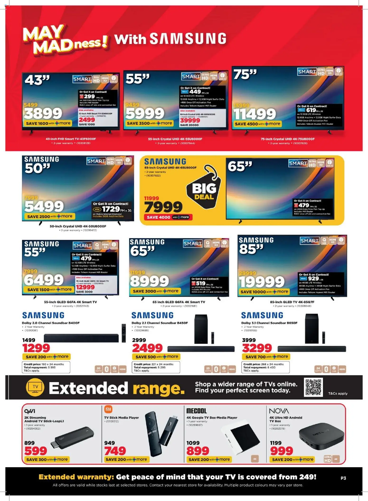 New HiFi Corp catalogue – valid from 29.04.2026 | Page: 3 | Products: Data, Sim, Player, Box