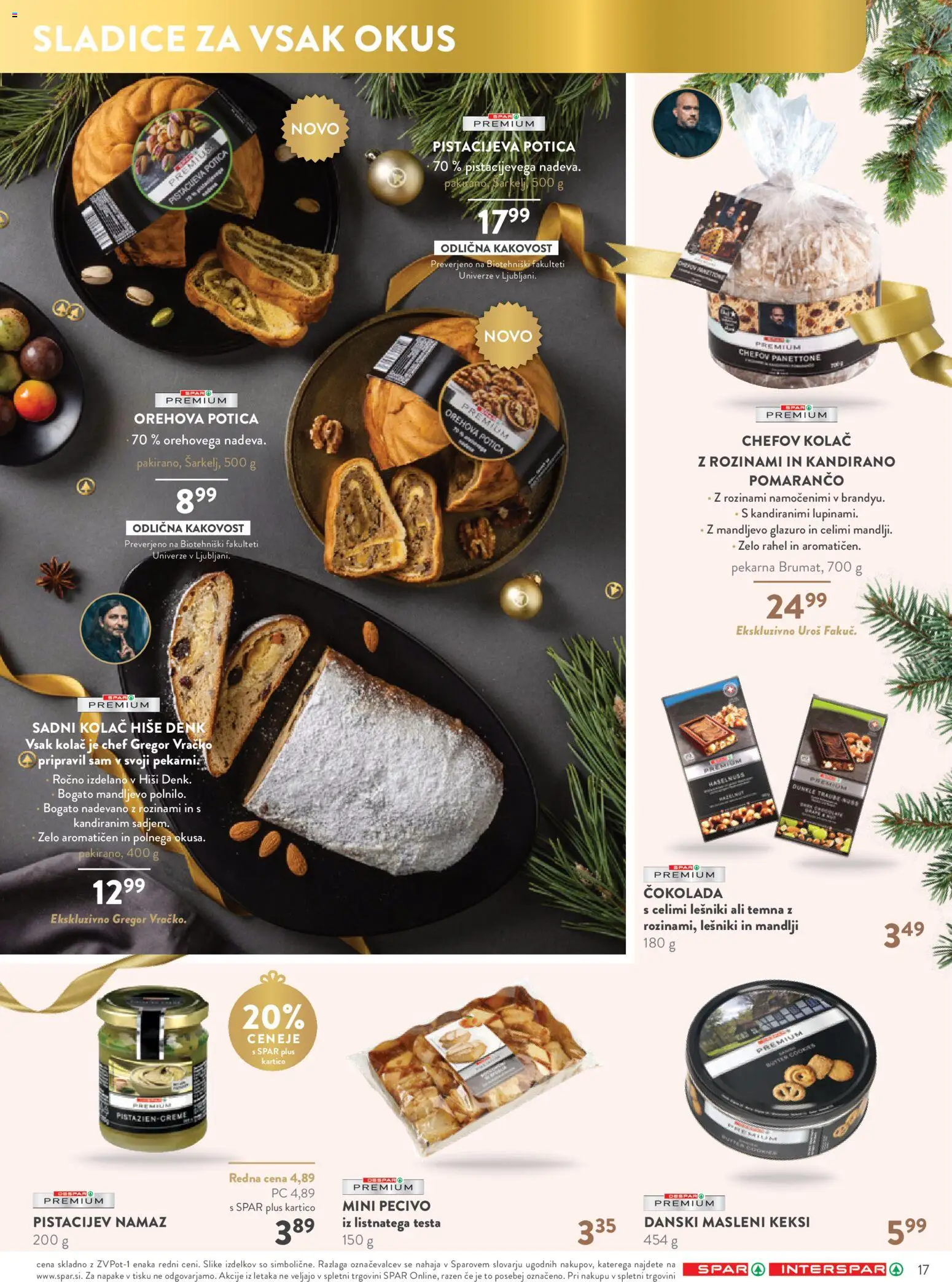 Novi Spar katalog ponudbe – veljaven od 03.12.2025 | Stran: 17