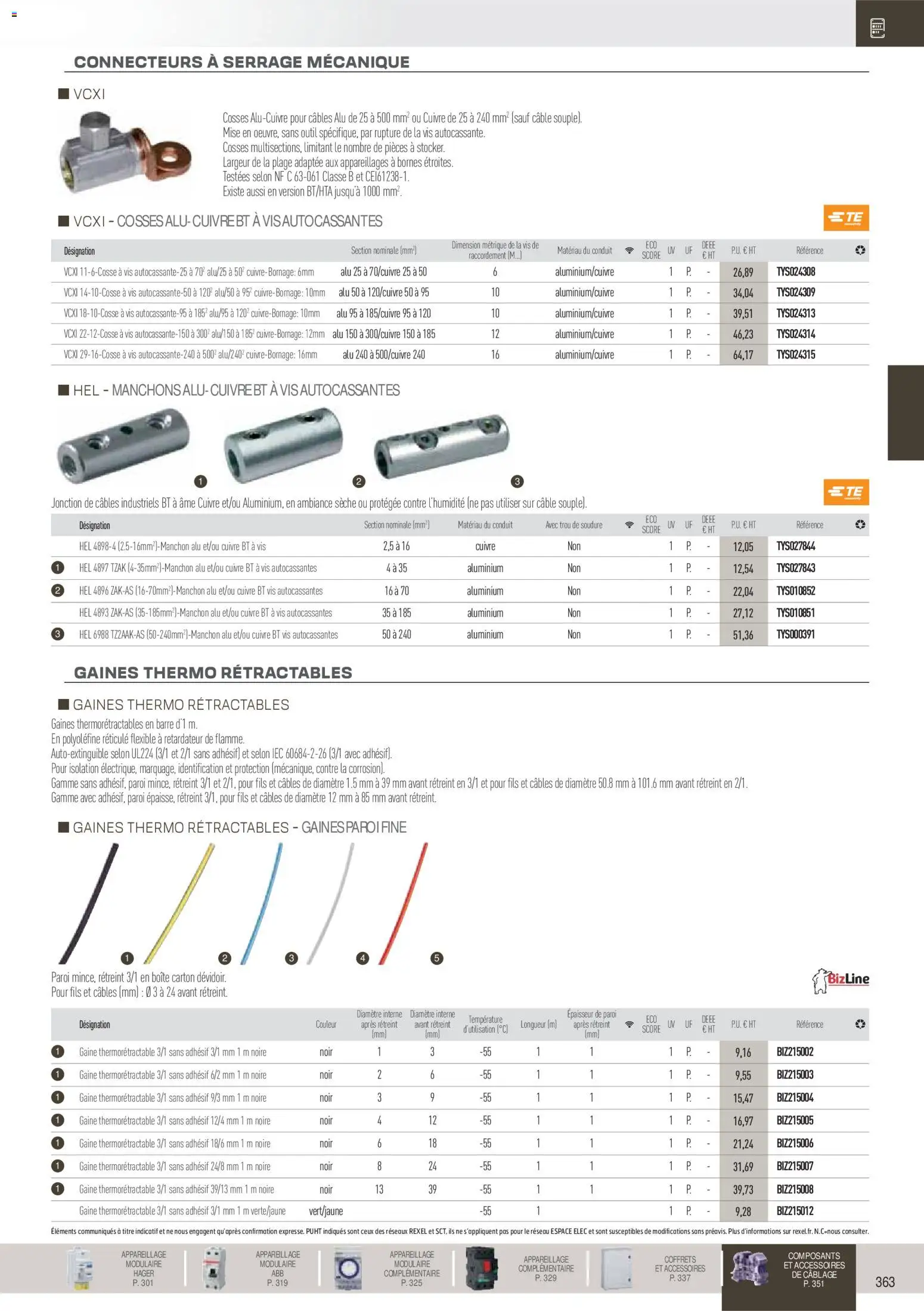 {H1} | Page: 164 | Produits: Câble, Store