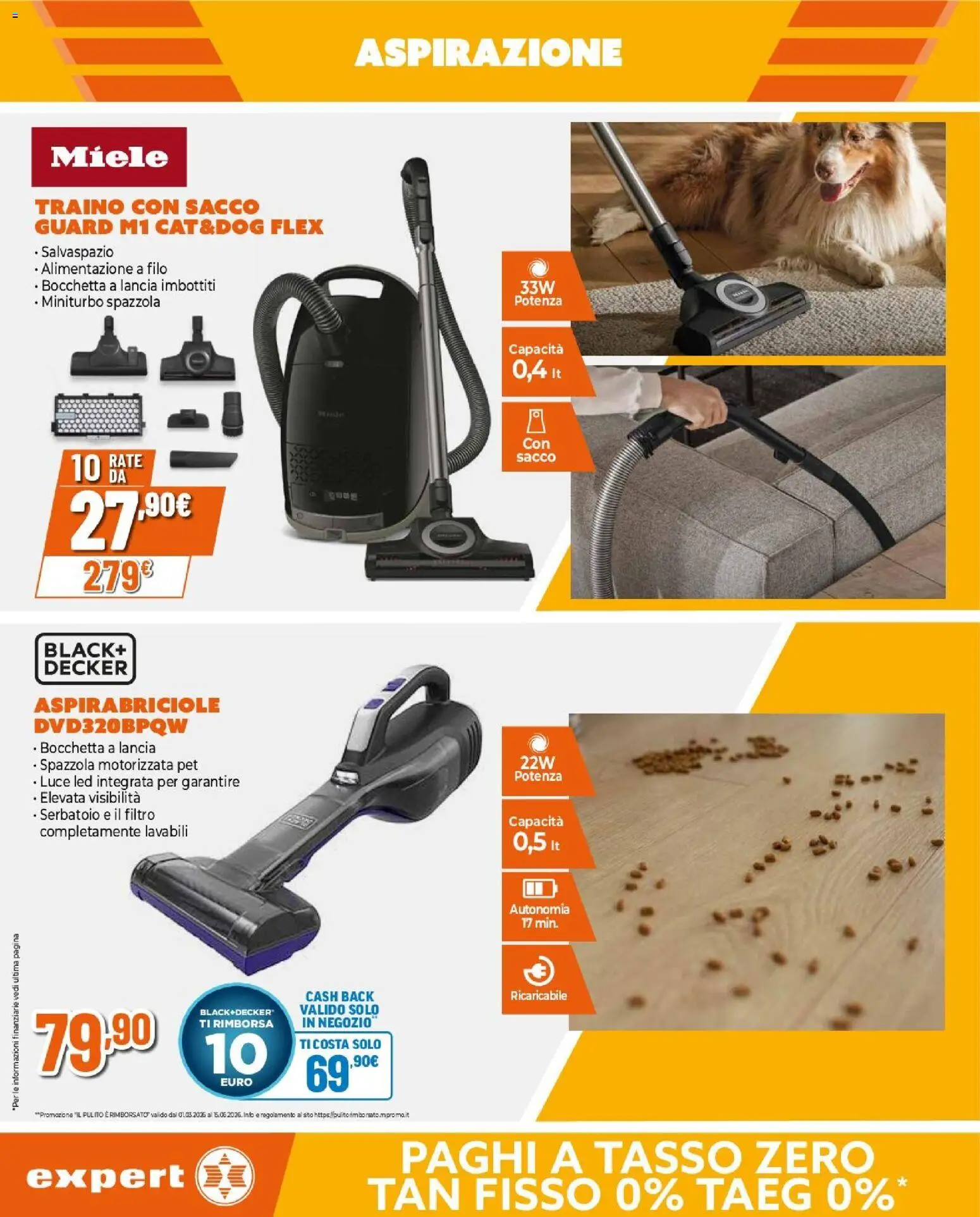 Volantino Expert del 09.04.2026 | Pagina: 12 | Prodotti: Spazzola, Miele