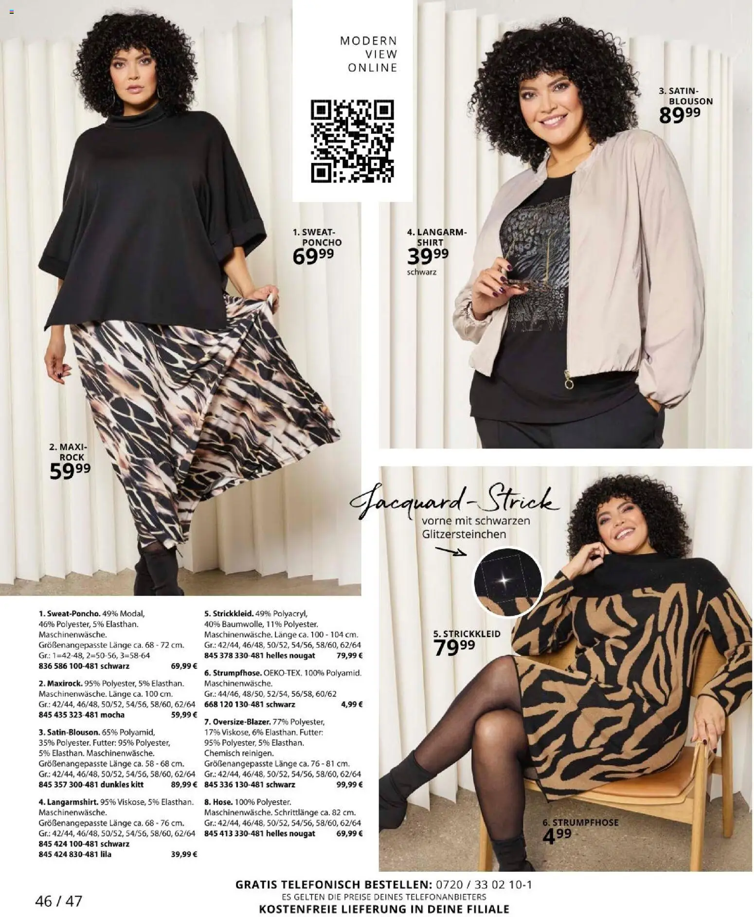 Ulla Popken akciós ujság - amely érvényes a következő dátumtól: 09.01.2026 | Oldal: 46