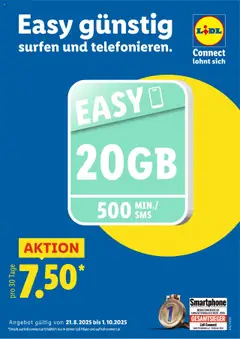 Vorschau von dem Prospekt - Lidl - Lidl Connect gültig ab 21.08.2025