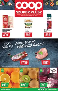 COOP - Szuper Plusz / Tisza - amely érvényes a következő dátumtól: 29.01.2026