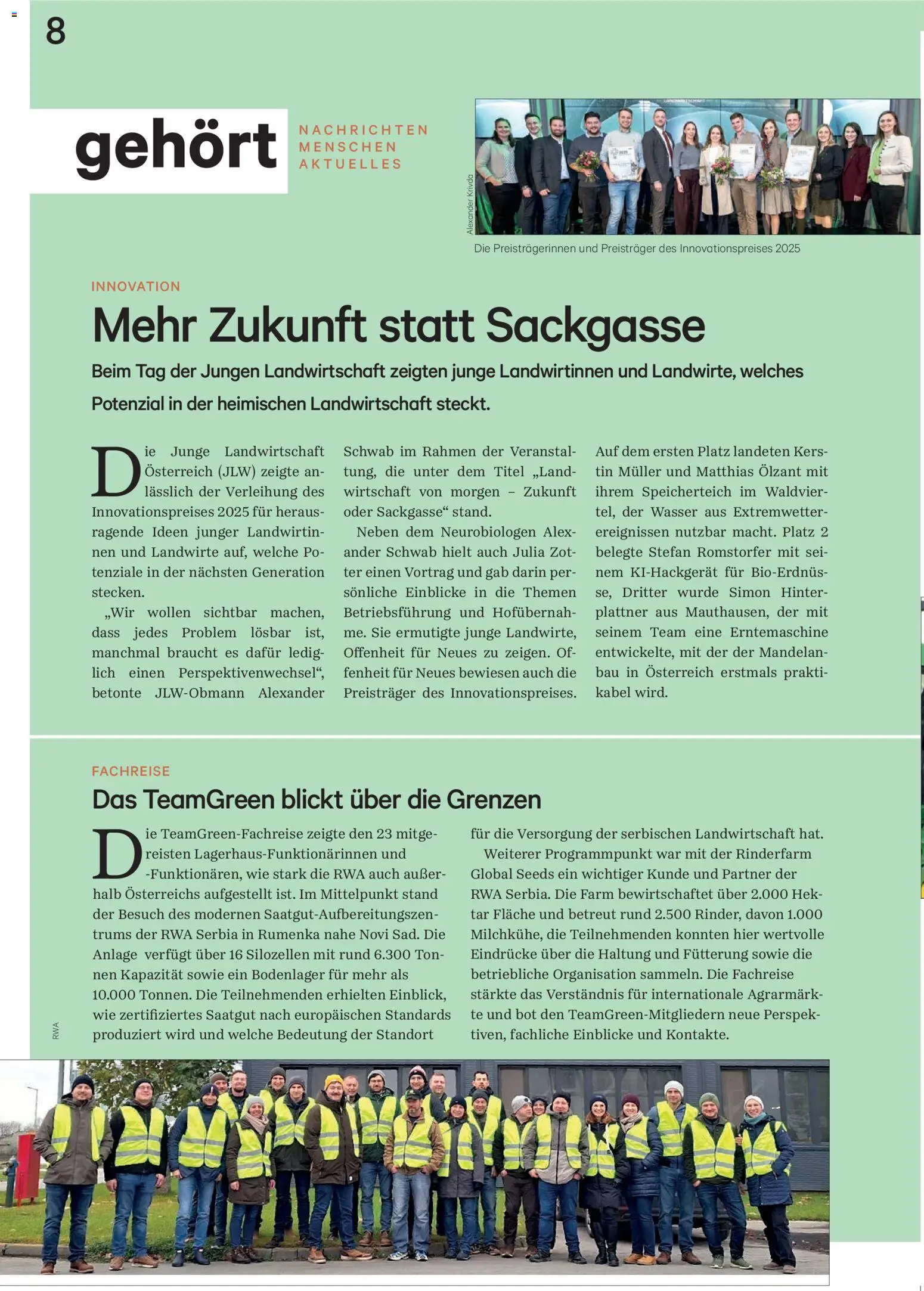 Lagerhaus Unser Land Jänner-Februar  2026 gültig ab 01.01.2026 | Seite: 8 | Produkte: Wasser, Kabel