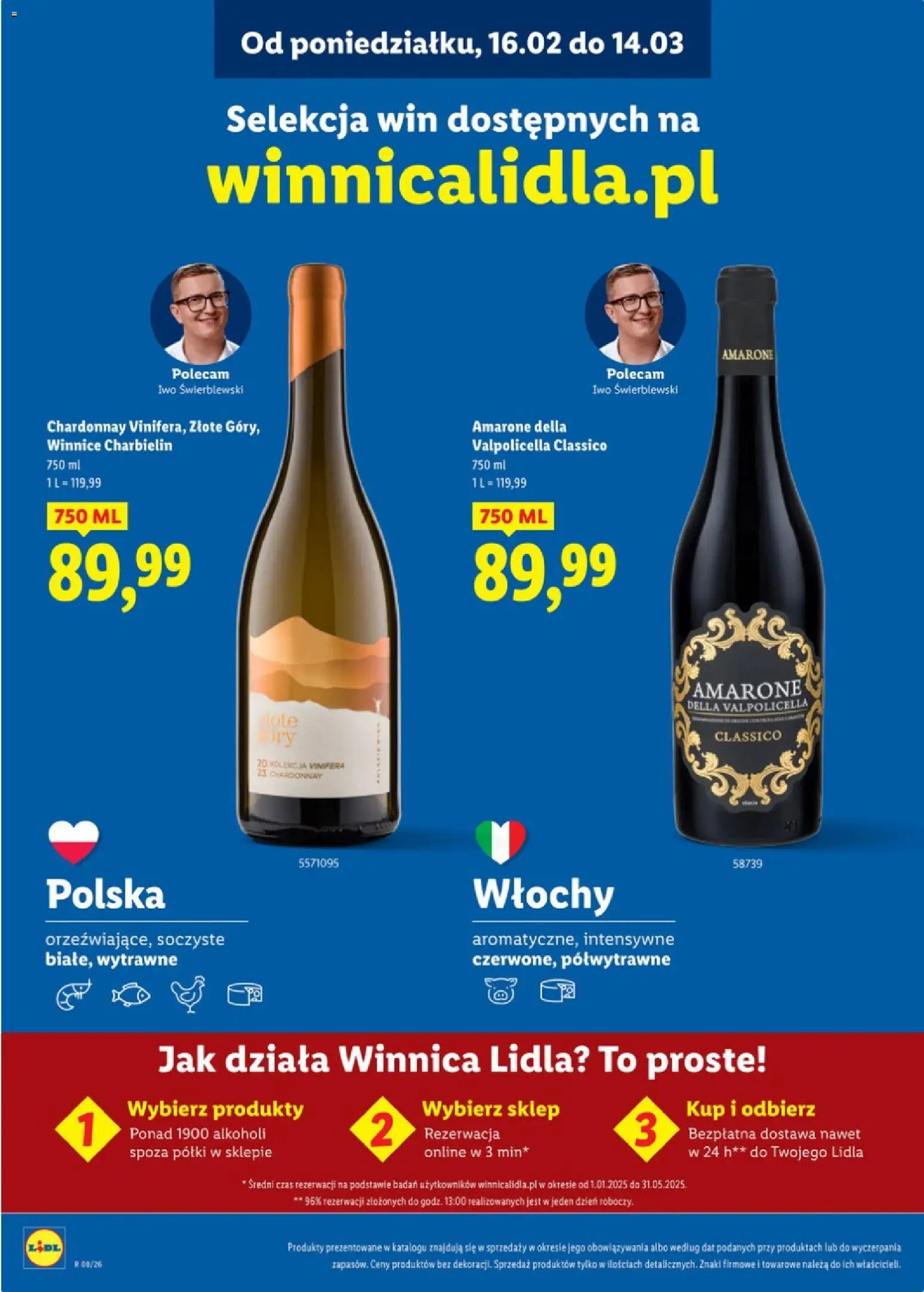 Lidl Polsko katalog - Karta win od 16.02.2026 | Strana: 27