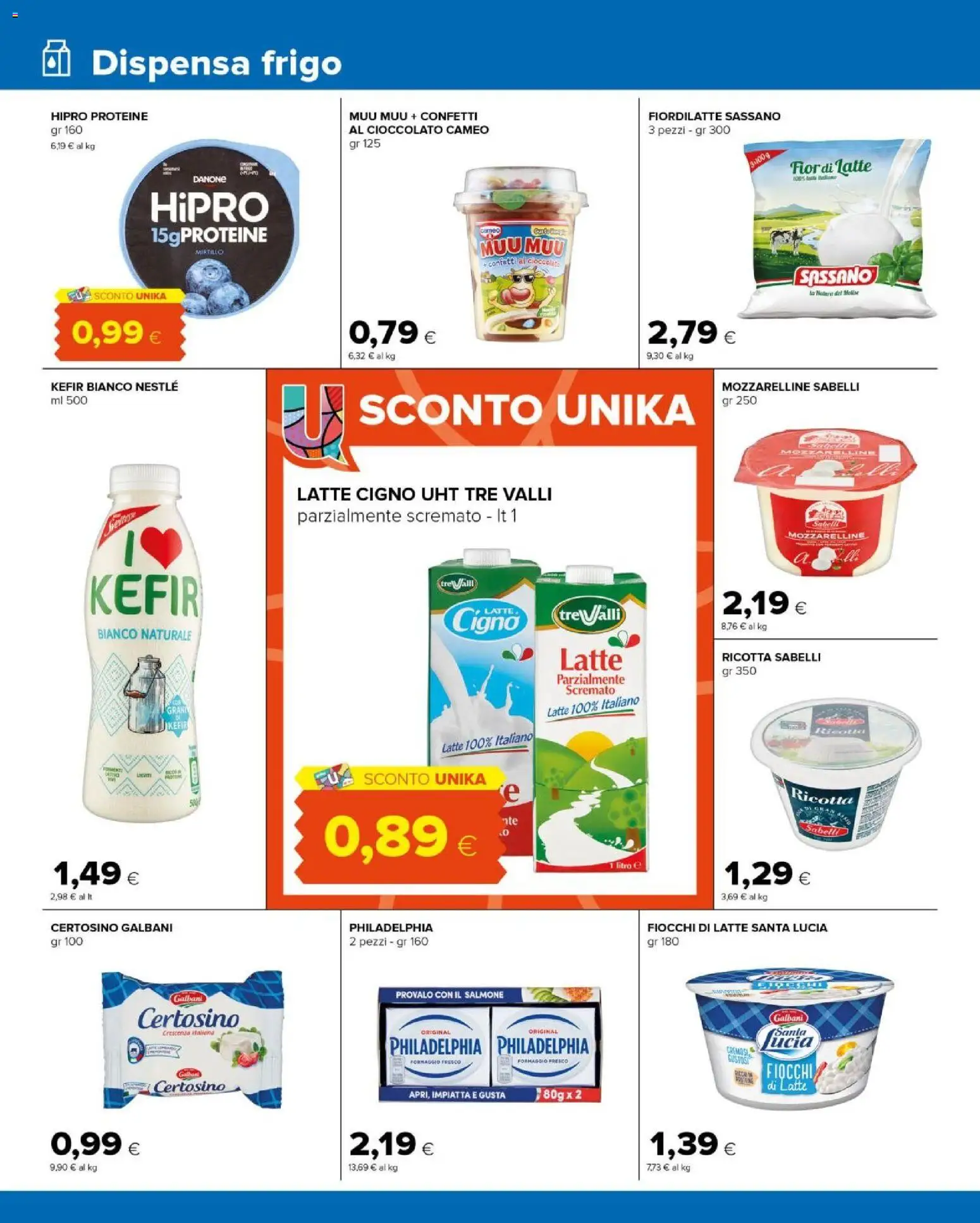 Volantino Tigre del 19.11.2025 | Pagina: 6 | Prodotti: Cioccolato, Salmone, Fiocchi, Crescenza