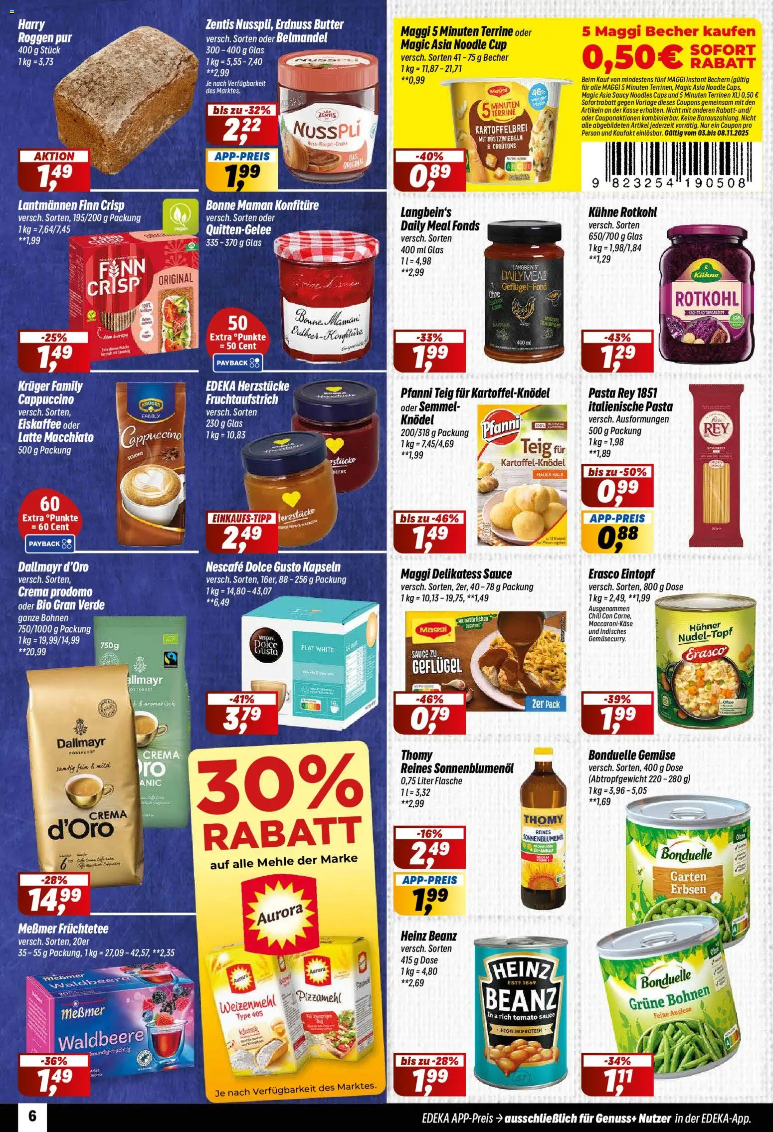 Simmel Prospekt 	 – gültig ab 03.11.2025 | Seite: 6 | Produkte: Maggi, Dolce Gusto kapseln, Erasco, Dolce gusto