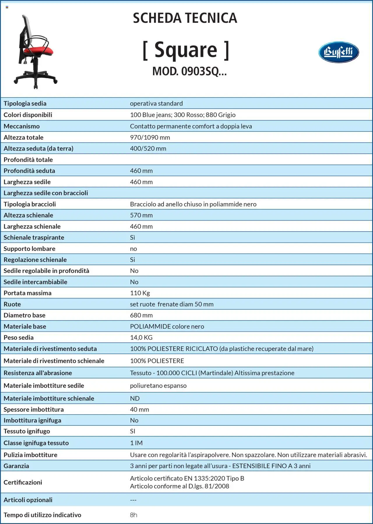 Volantino Buffetti del 28.06.2025 | Pagina: 50 | Prodotti: Braccioli, Anello, Sedia, Terra