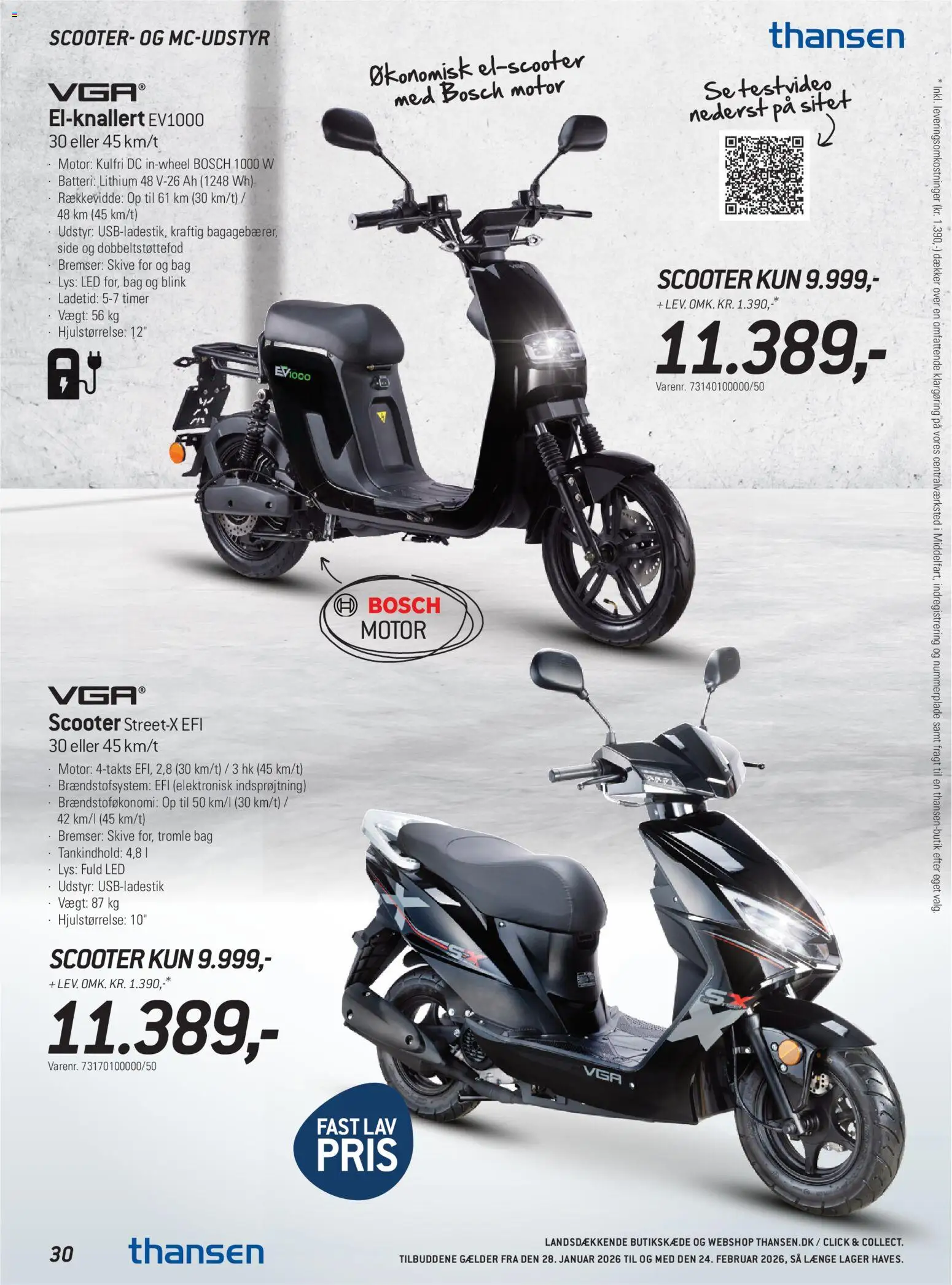 Thansen tilbudsavis – gyldig fra 28.01.2026 | Side: 30 | Produkter: Batteri