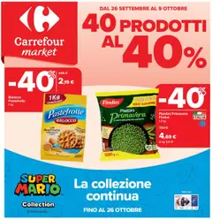 Anteprima del volantino Carrefour Market - Giaveno catalogo valido a partire dal 26.09.2025