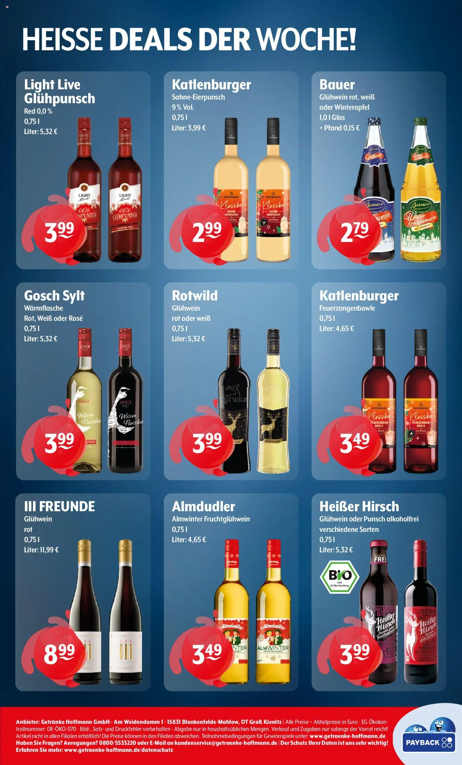 Trink und Spare Prospekt – gültig ab 19.01.2026 | Seite: 8 | Produkte: Merlot, Wein, Sahne