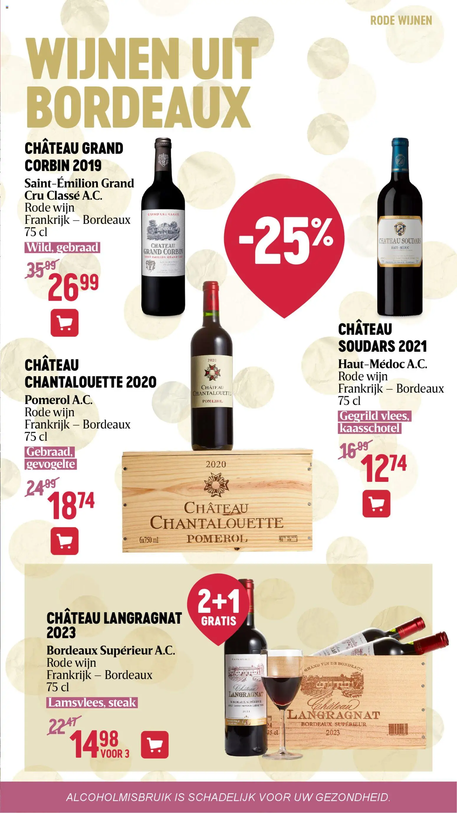 {H1} | Pagina: 13 | Producten: Steak, Wijn