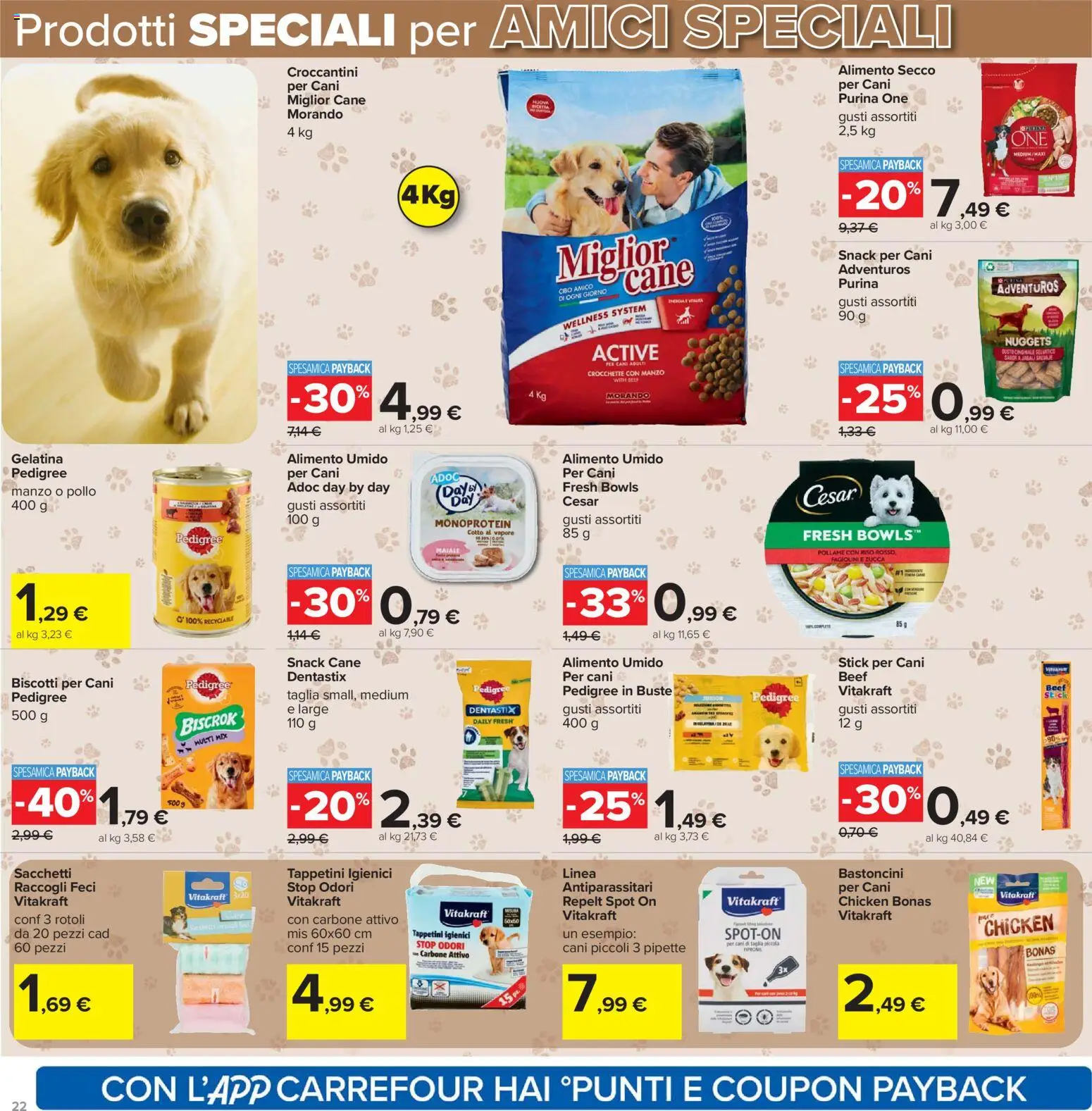 Volantino Carrefour del 21.04.2026 | Pagina: 22 | Prodotti: Pollo, Riso, Manzo, Fagiolini