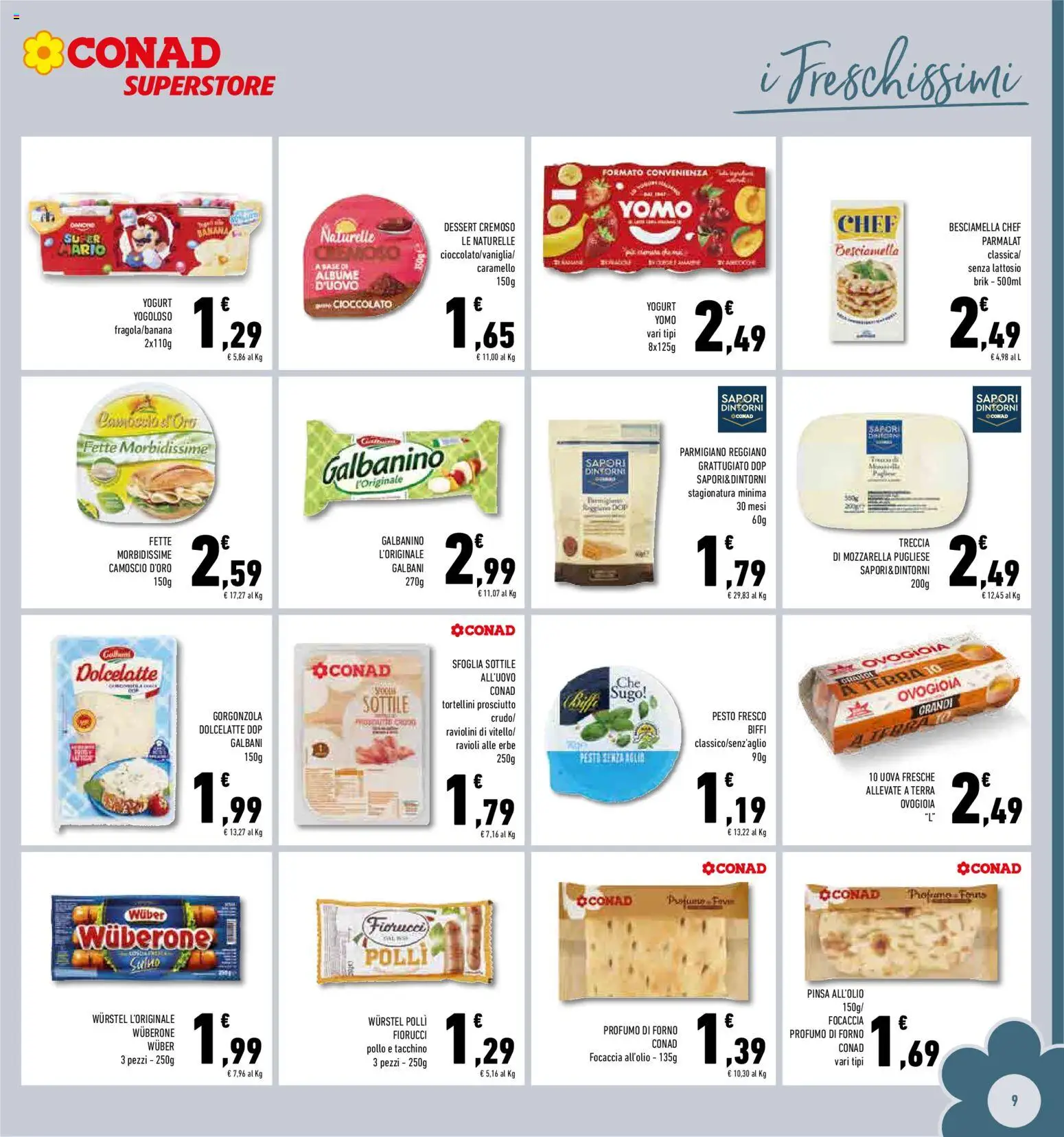 Volantino Conad del 11.02.2026 | Pagina: 9