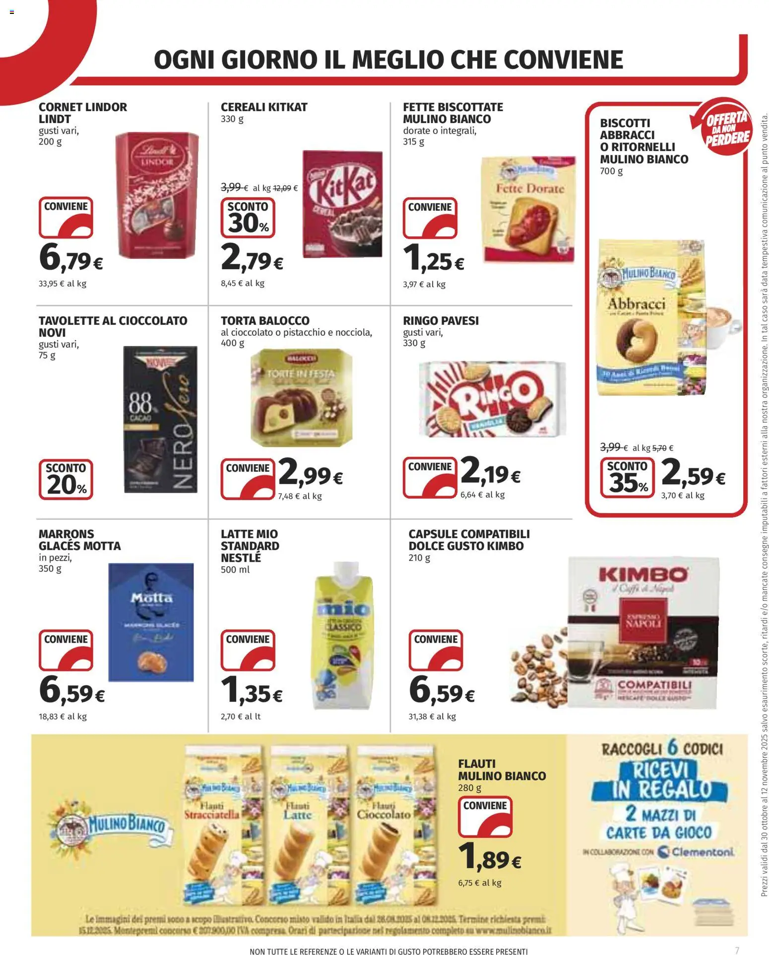 Volantino COOP del 30.10.2025 | Pagina: 7 | Prodotti: Latte, Data, Torta, Gioco