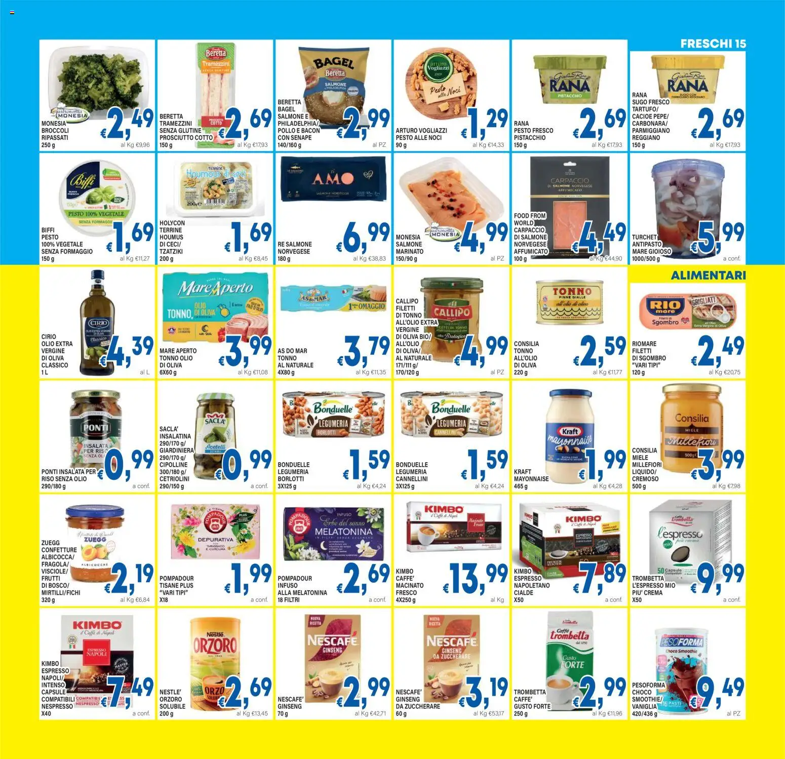 Volantino DEM del 29.04.2026 | Pagina: 15 | Prodotti: Riso, Tonno al naturale, Senape, Cetriolini